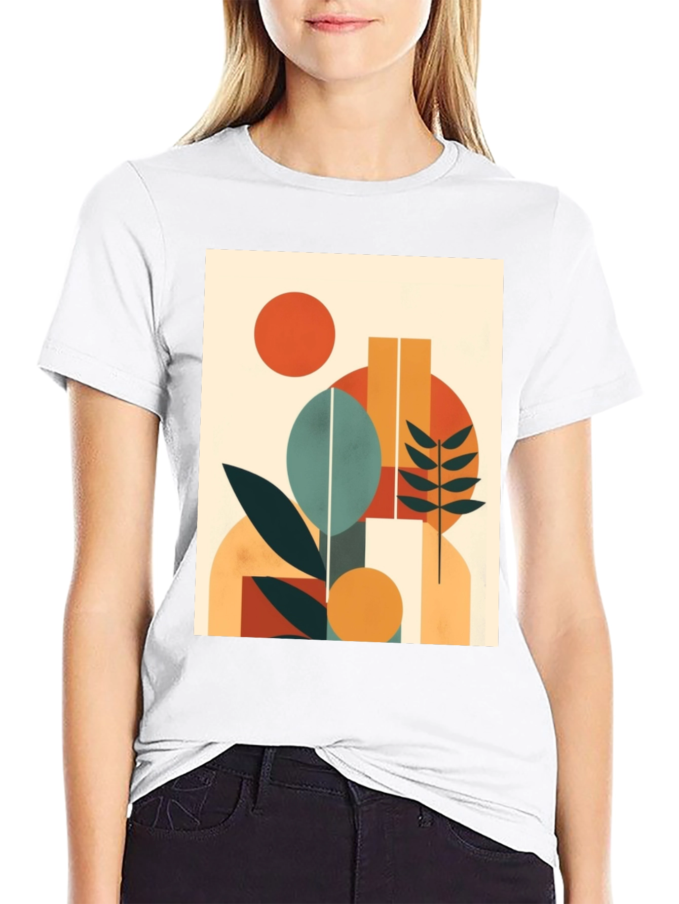 Modern Abstract Graphic T-Shirt