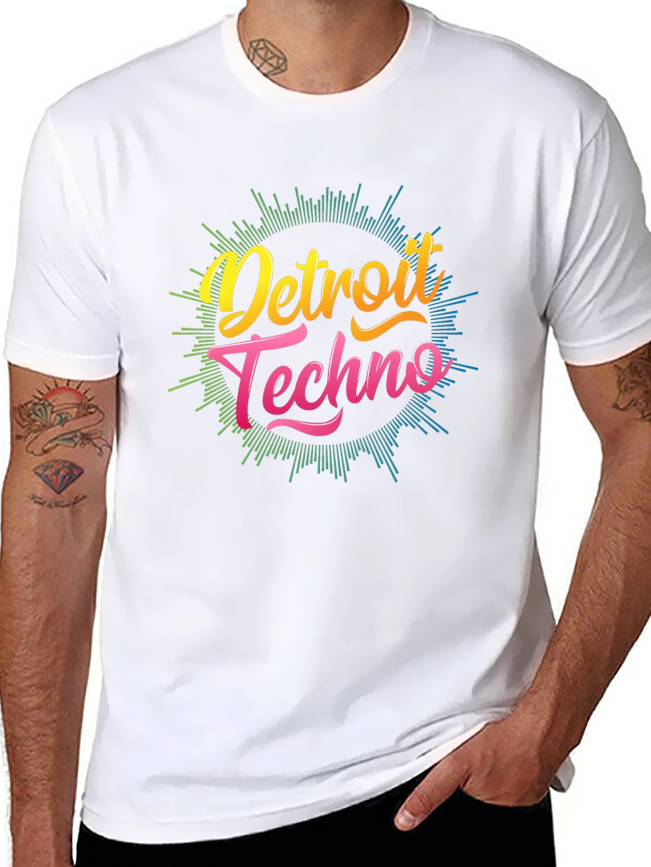 Detroit Techno T-Shirt - Graphic Music Tee