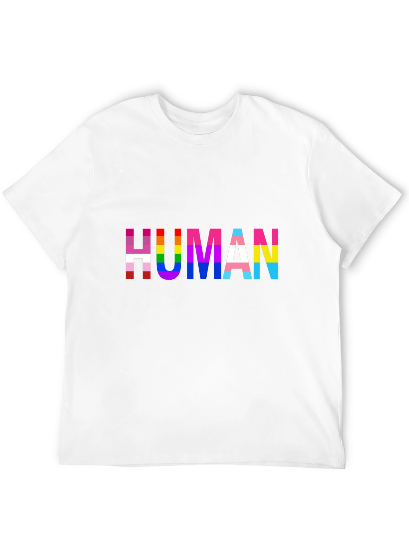 Pride HUMAN T-Shirt - LGBTQ+ Rights Tee