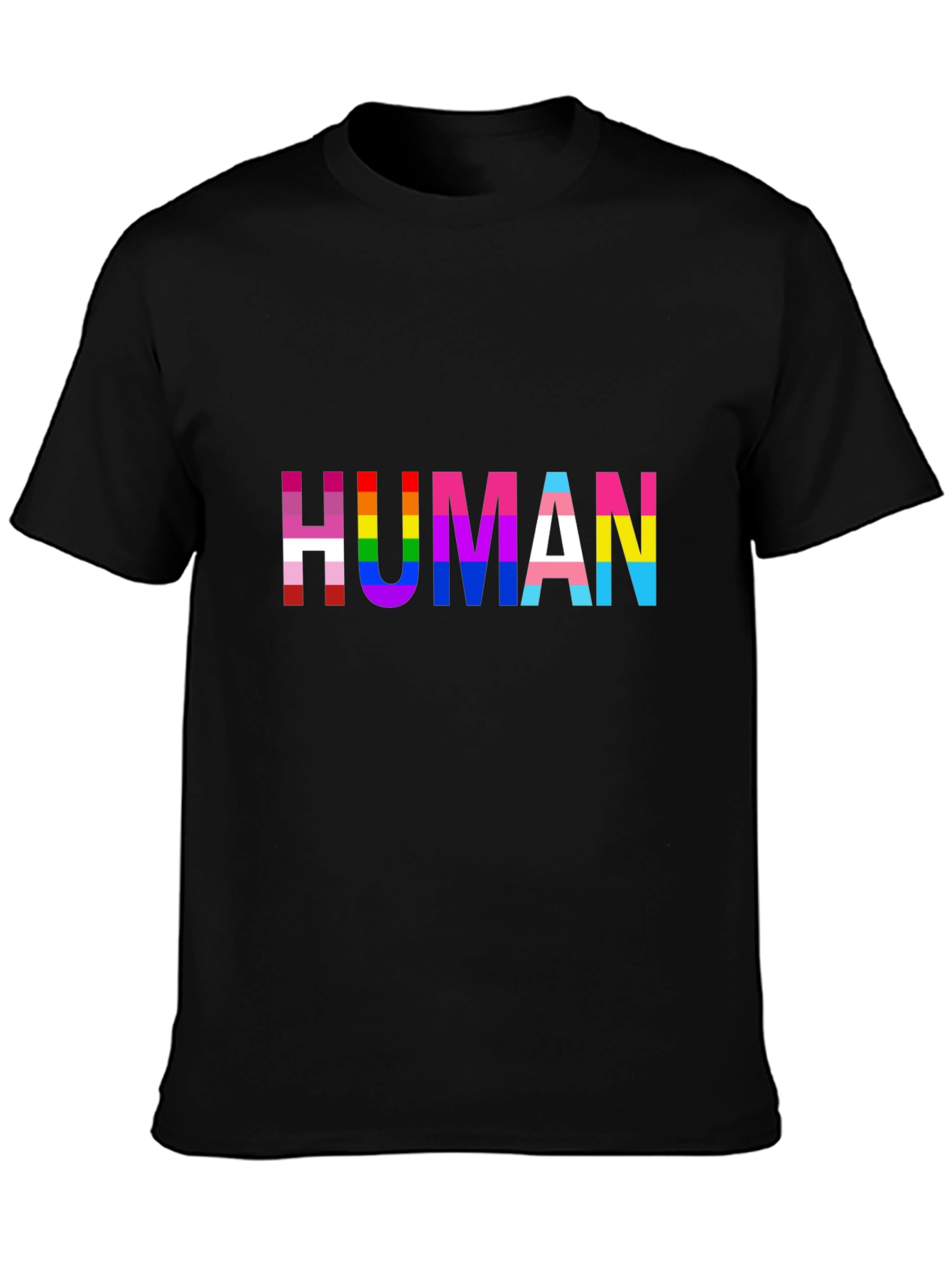 Pride HUMAN T-Shirt - LGBTQ+ Rights Tee