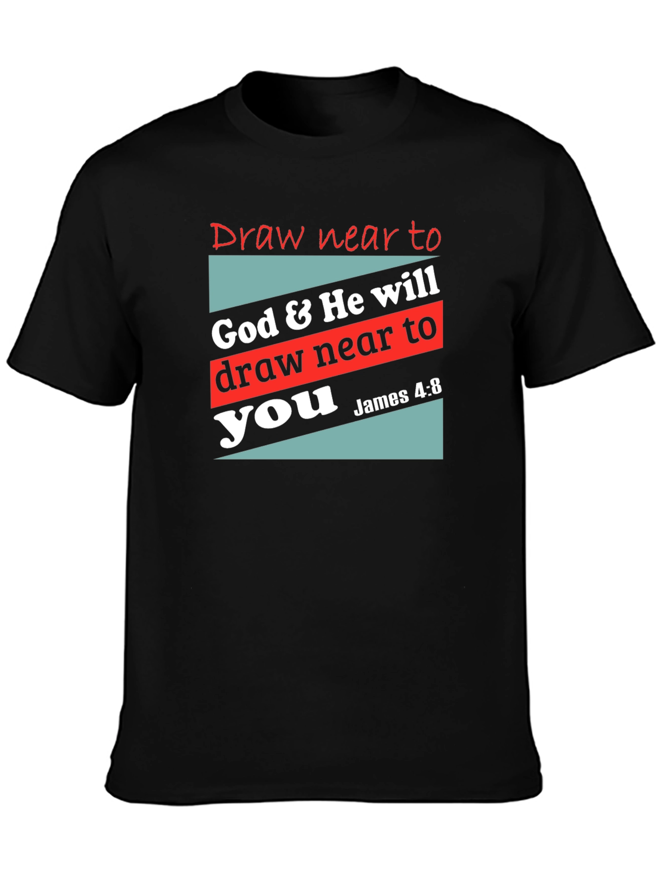 Draw Near T-Shirt: Faith-Inspired Christian Apparel