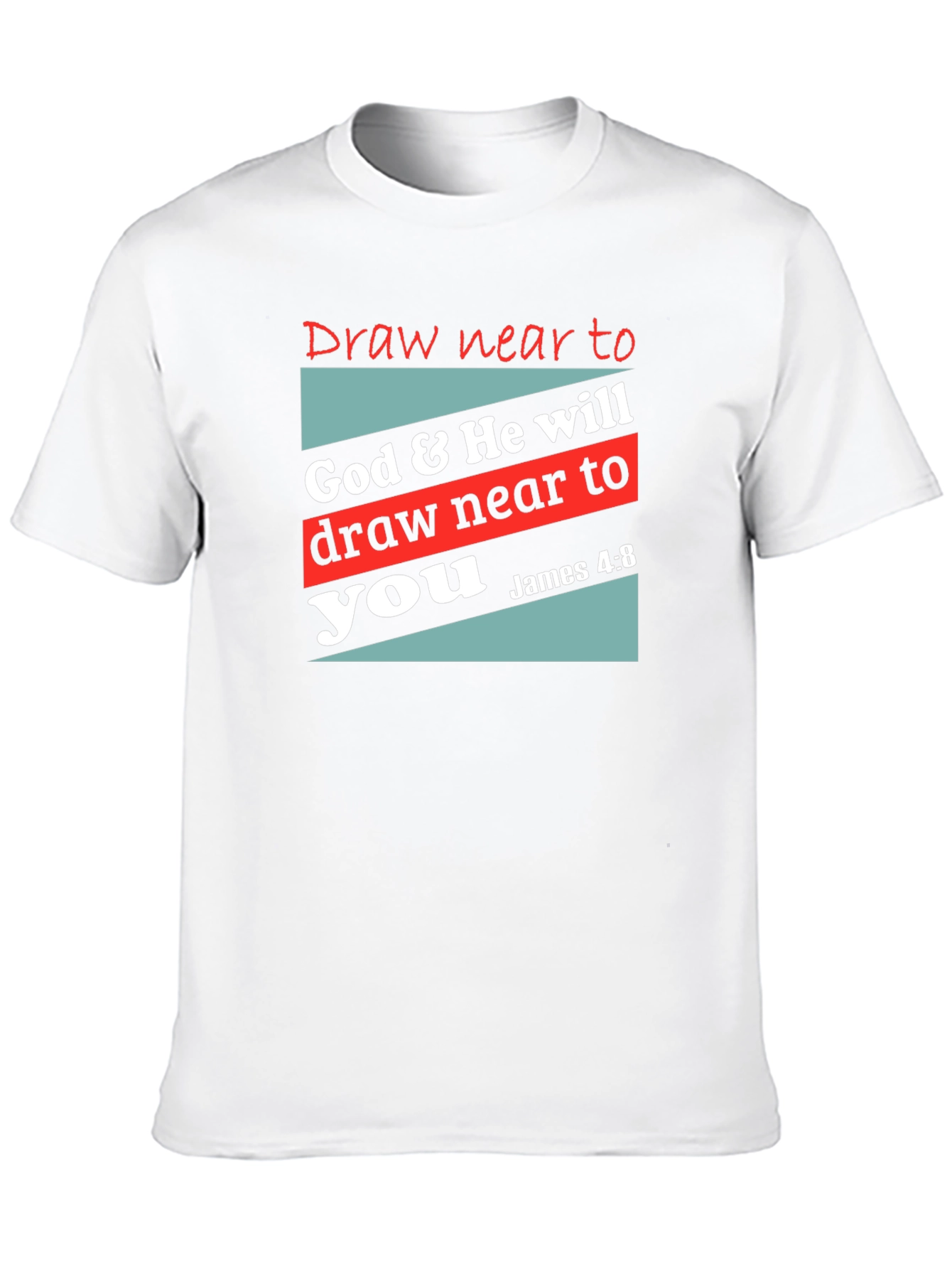 Draw Near T-Shirt: Faith-Inspired Christian Apparel