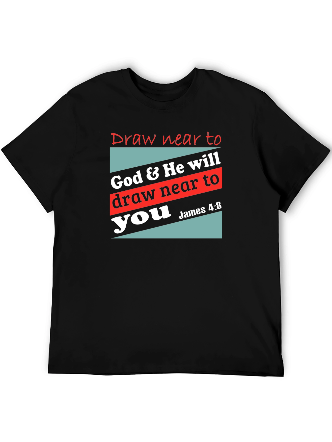 Draw Near T-Shirt: Faith-Inspired Christian Apparel