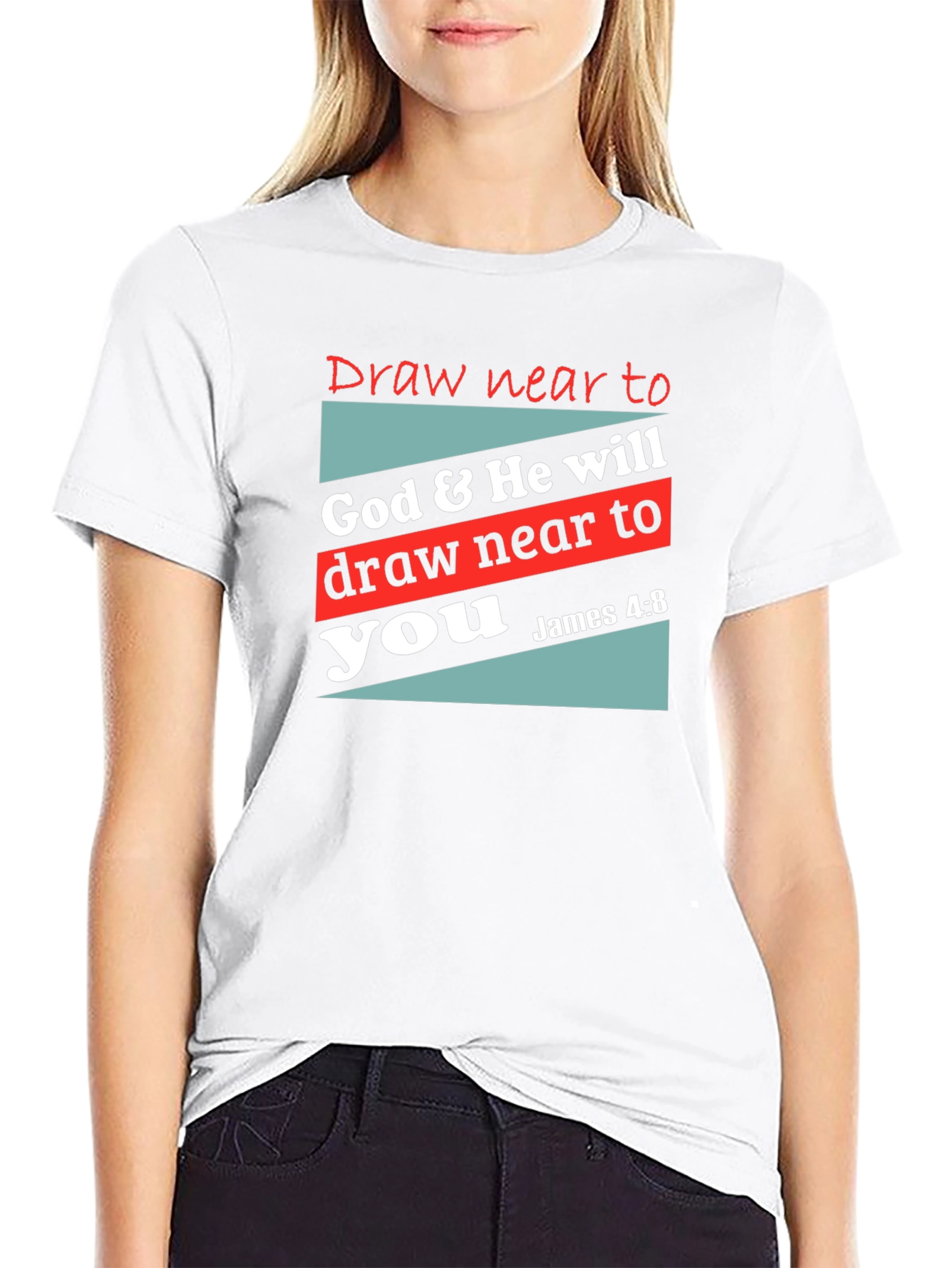 Draw Near T-Shirt: Faith-Inspired Christian Apparel