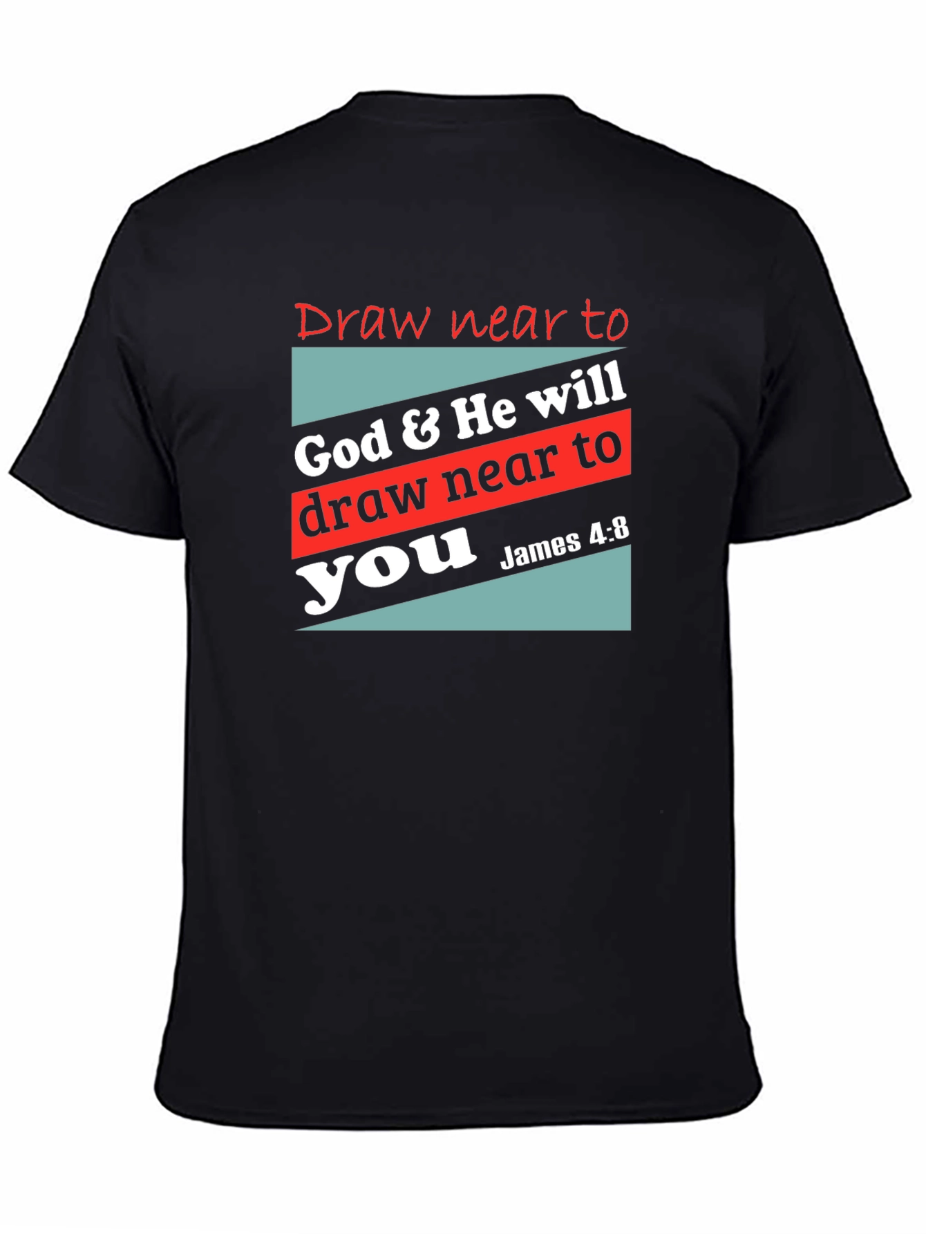 Draw Near T-Shirt: Faith-Inspired Christian Apparel