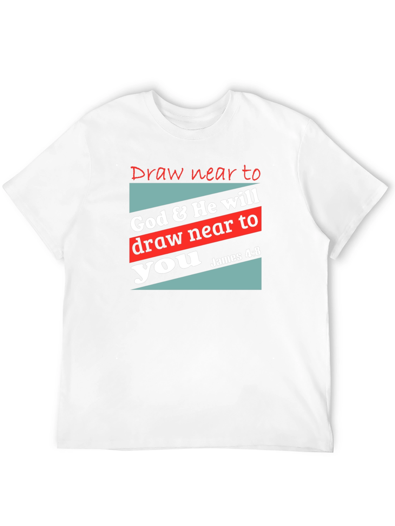 Draw Near T-Shirt: Faith-Inspired Christian Apparel