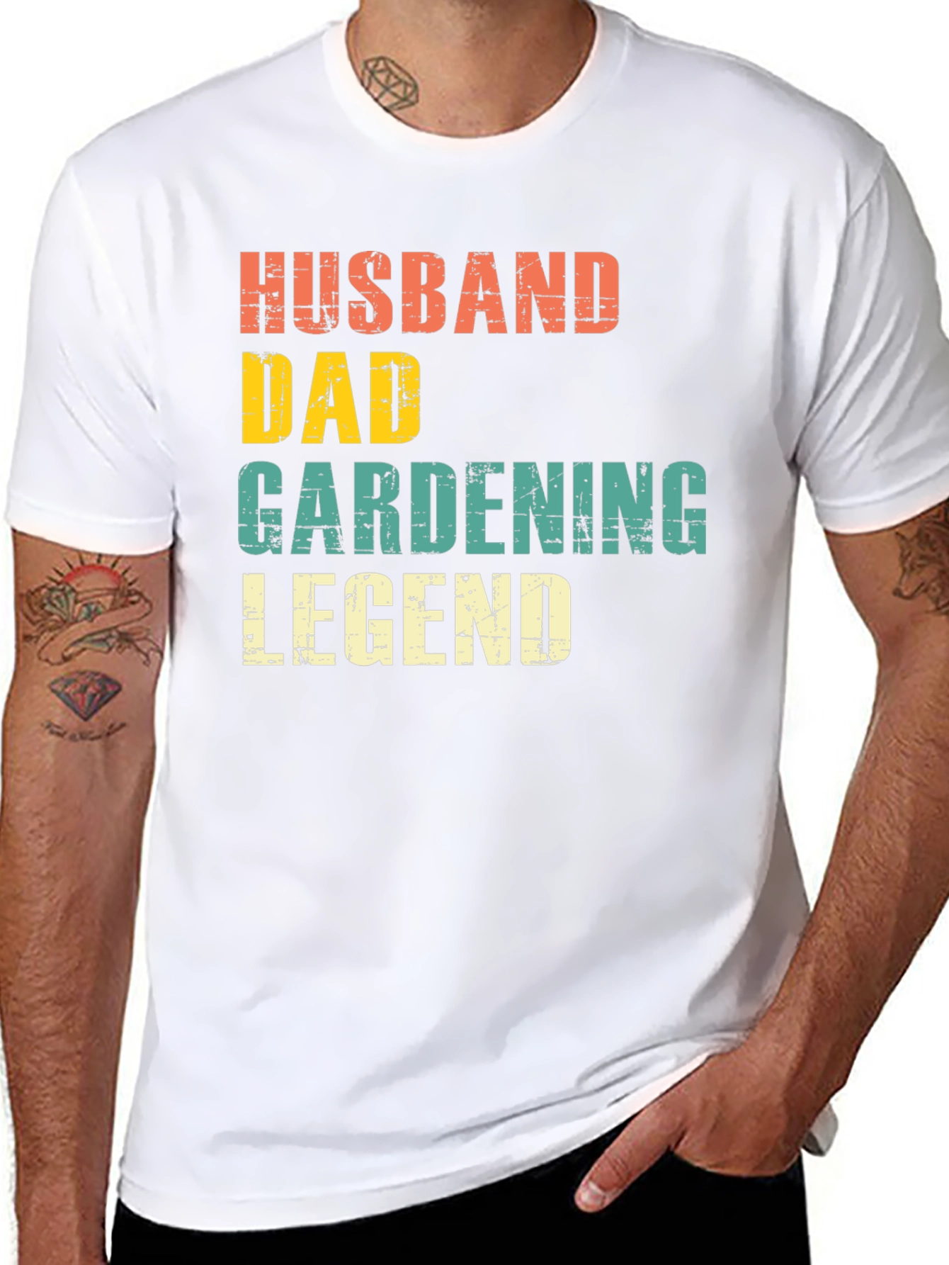Husband Dad Gardening Legend T-Shirt