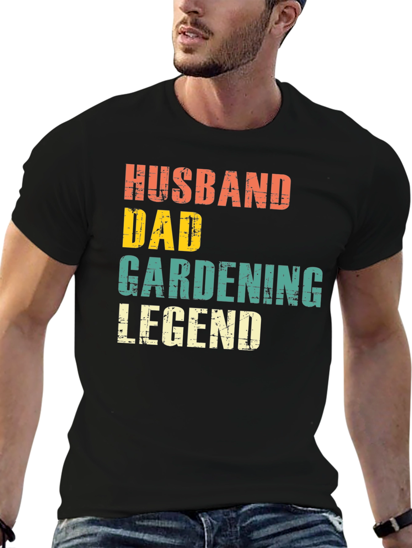 Husband Dad Gardening Legend T-Shirt