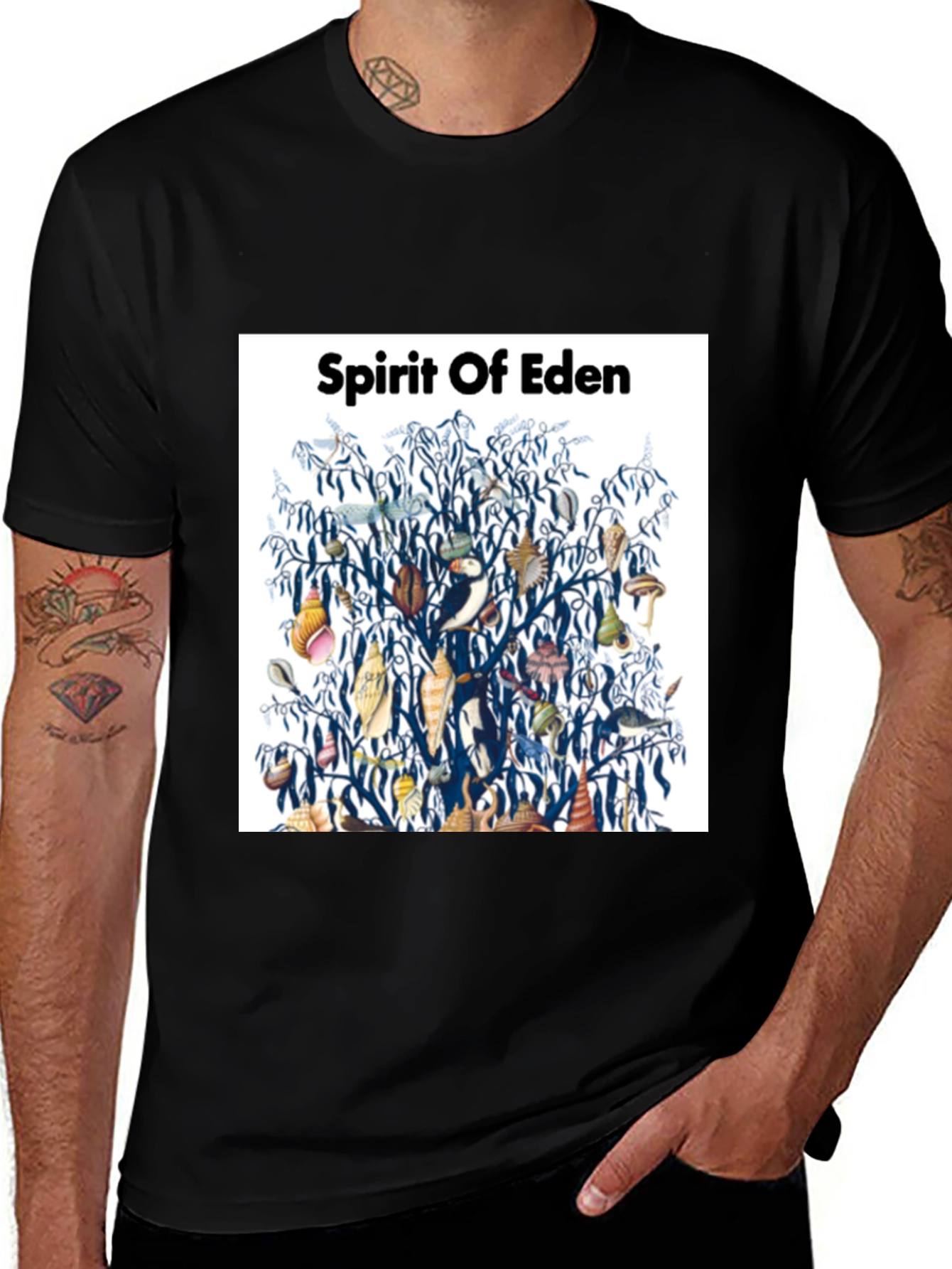 Spirit Of Eden Graphic T-Shirt - Black
