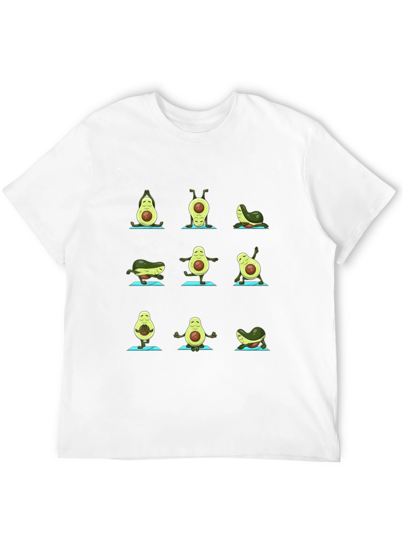 Yoga Avocado Black T-Shirt