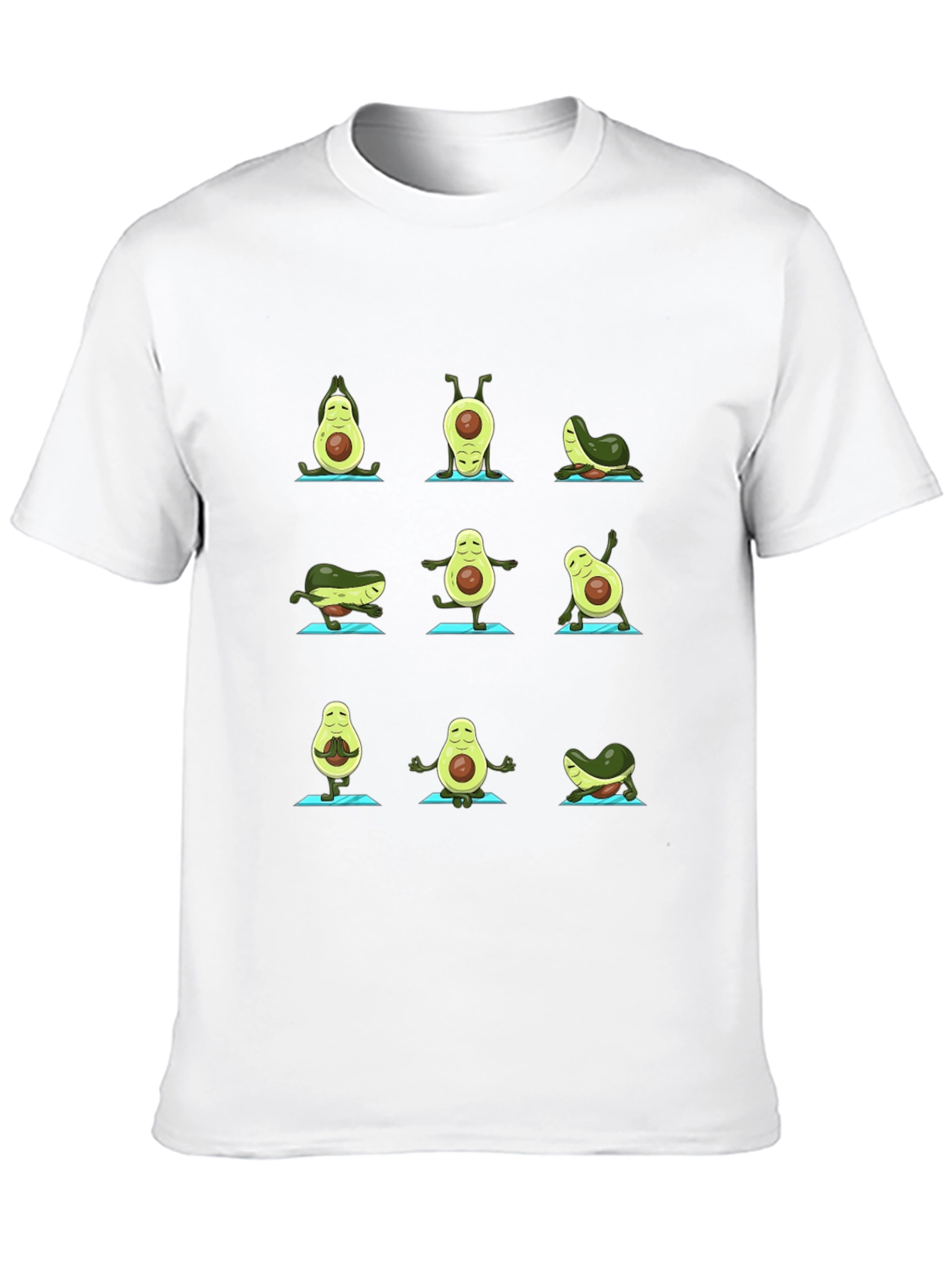 Yoga Avocado Black T-Shirt