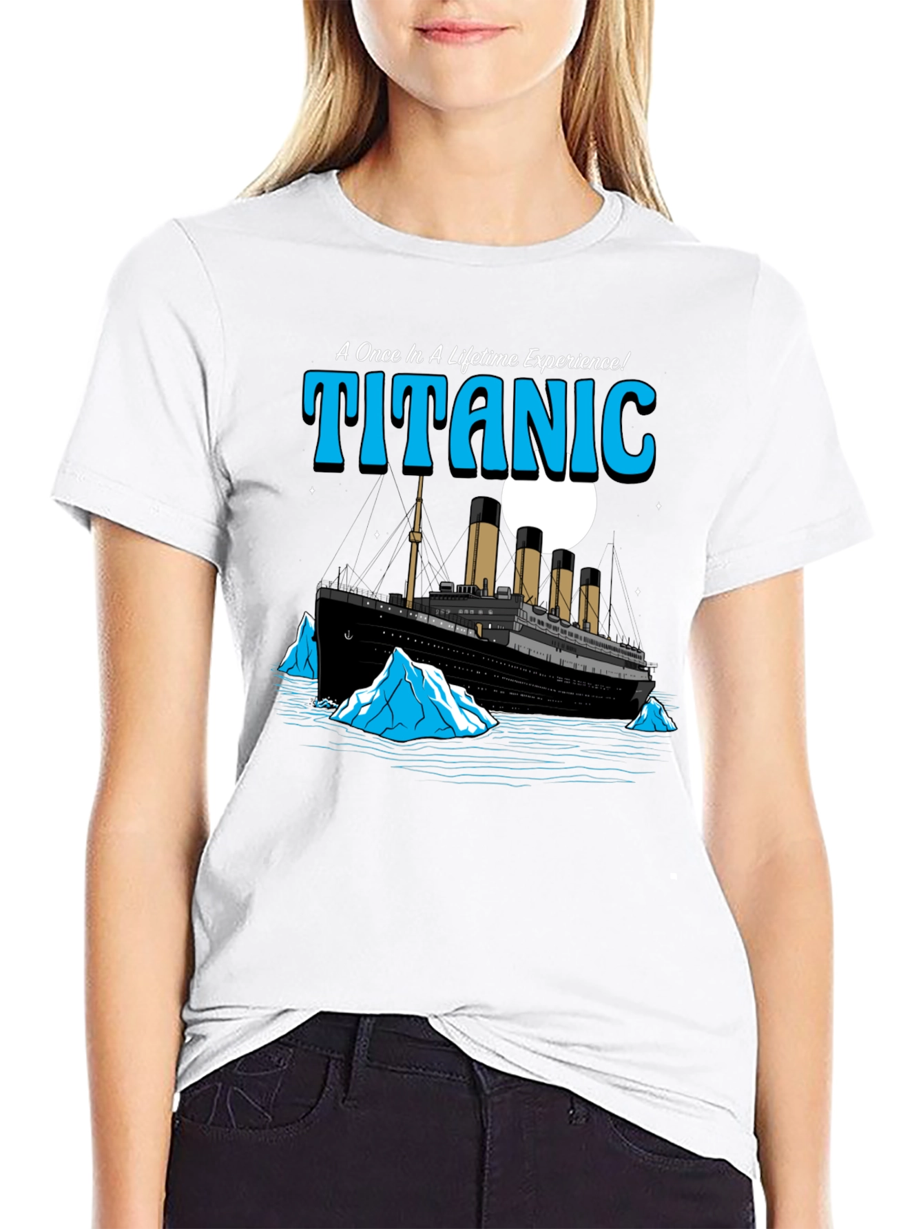 Titanic Graphic Print T-Shirt