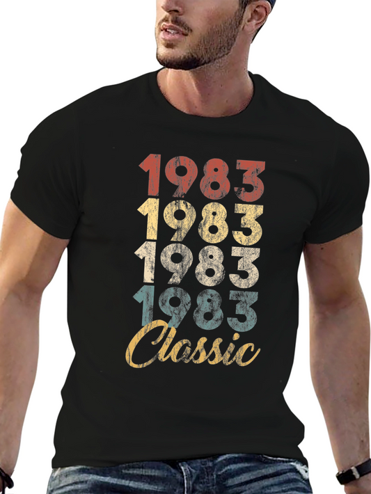 Vintage 1983 Classic Graphic T-Shirt