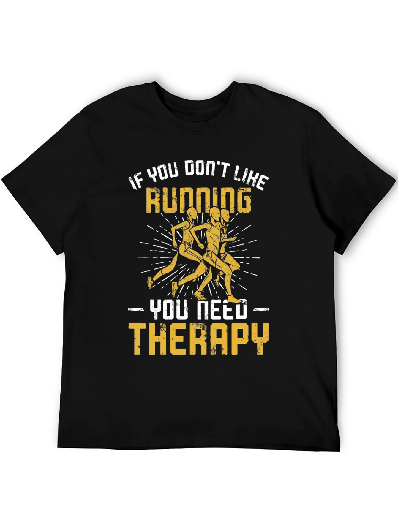 Running Therapy T-Shirt - Funny Gift for Runners