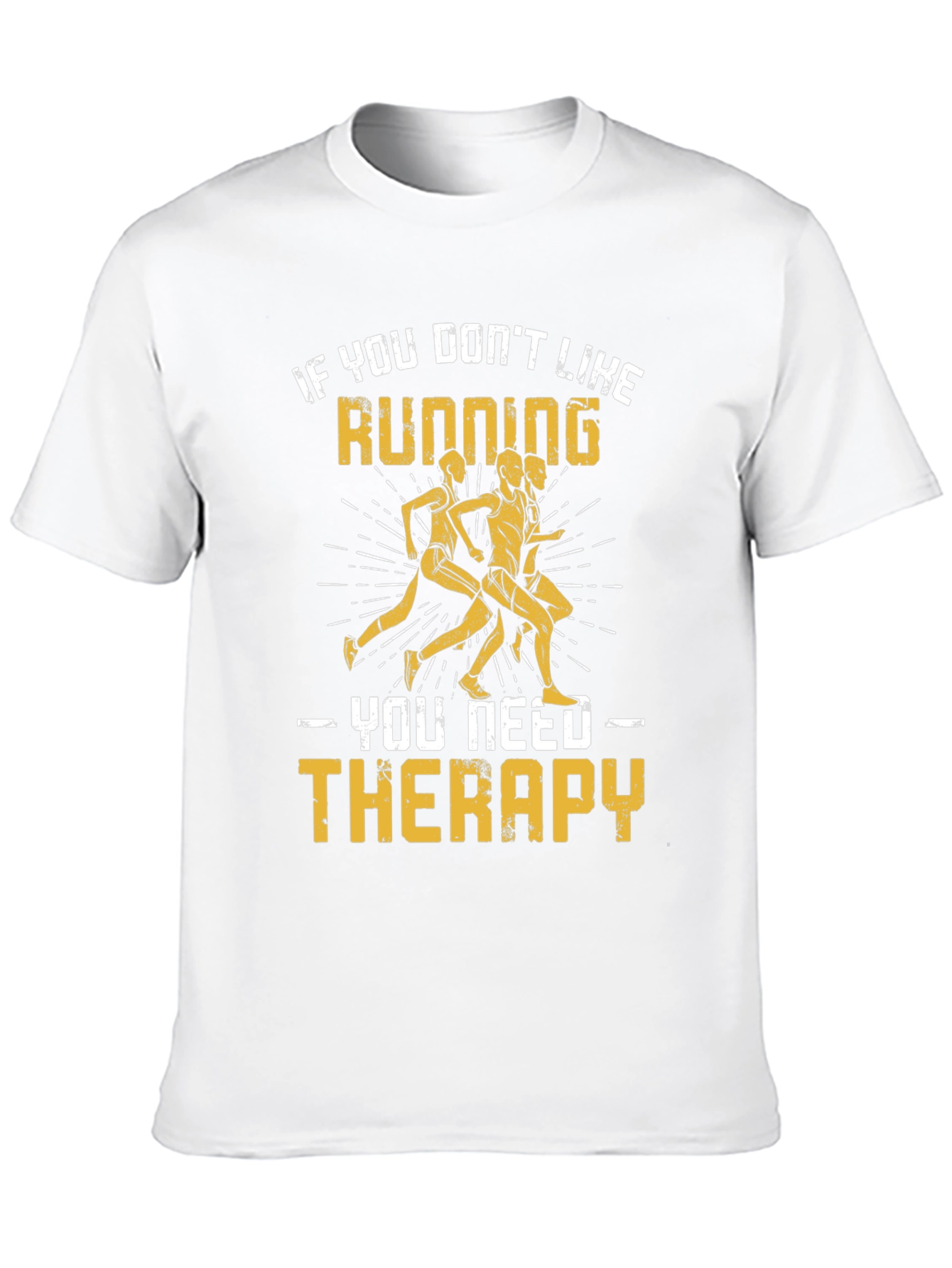 Running Therapy T-Shirt - Funny Gift for Runners