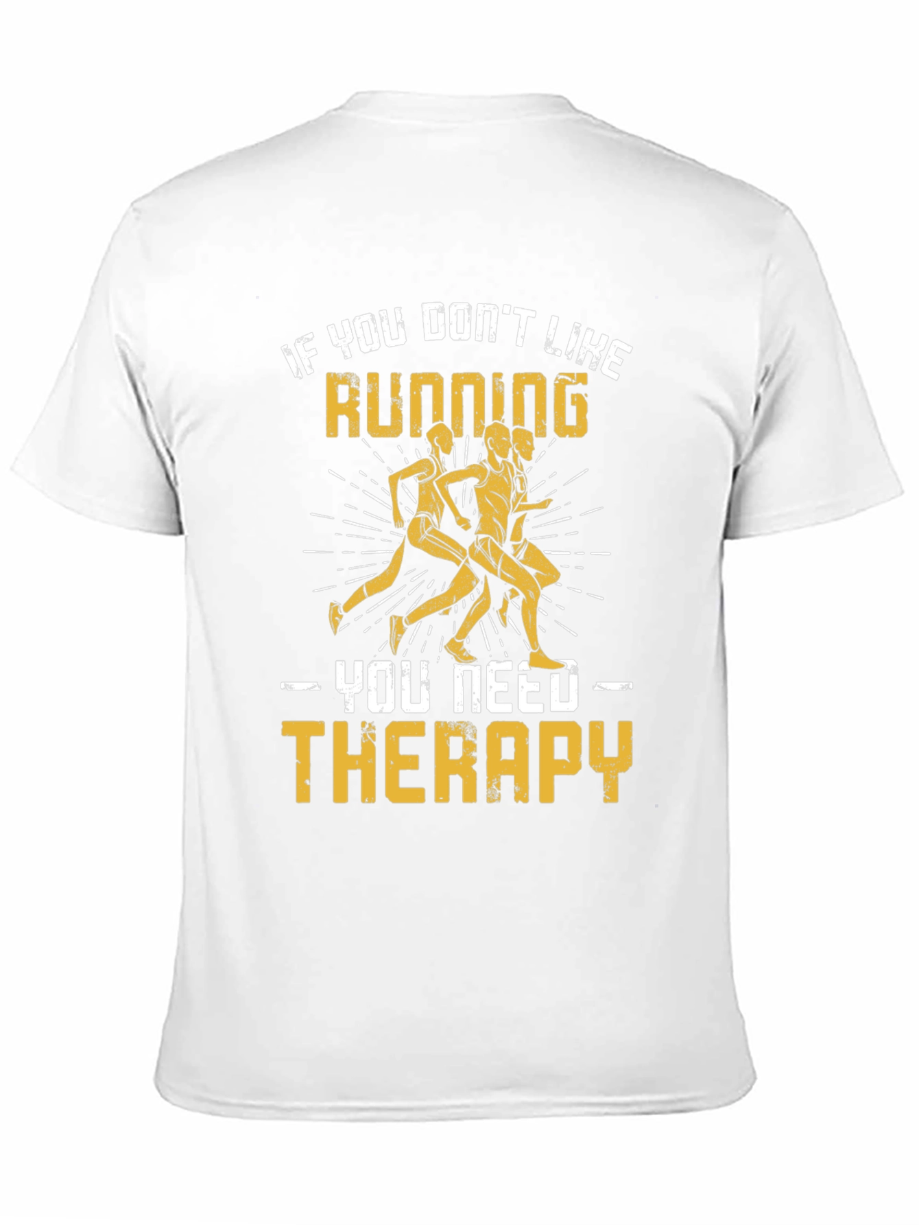 Running Therapy T-Shirt - Funny Gift for Runners
