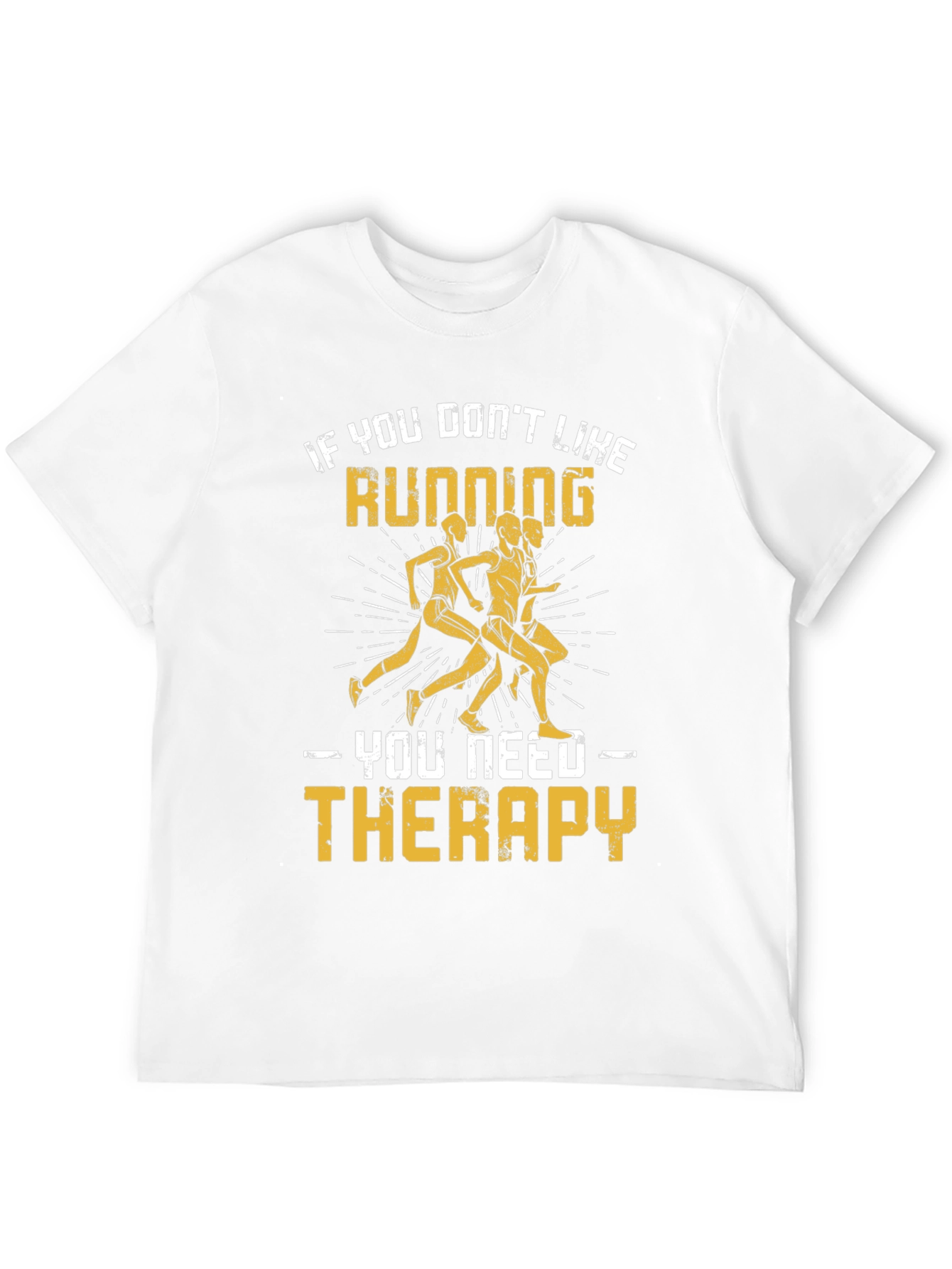 Running Therapy T-Shirt - Funny Gift for Runners