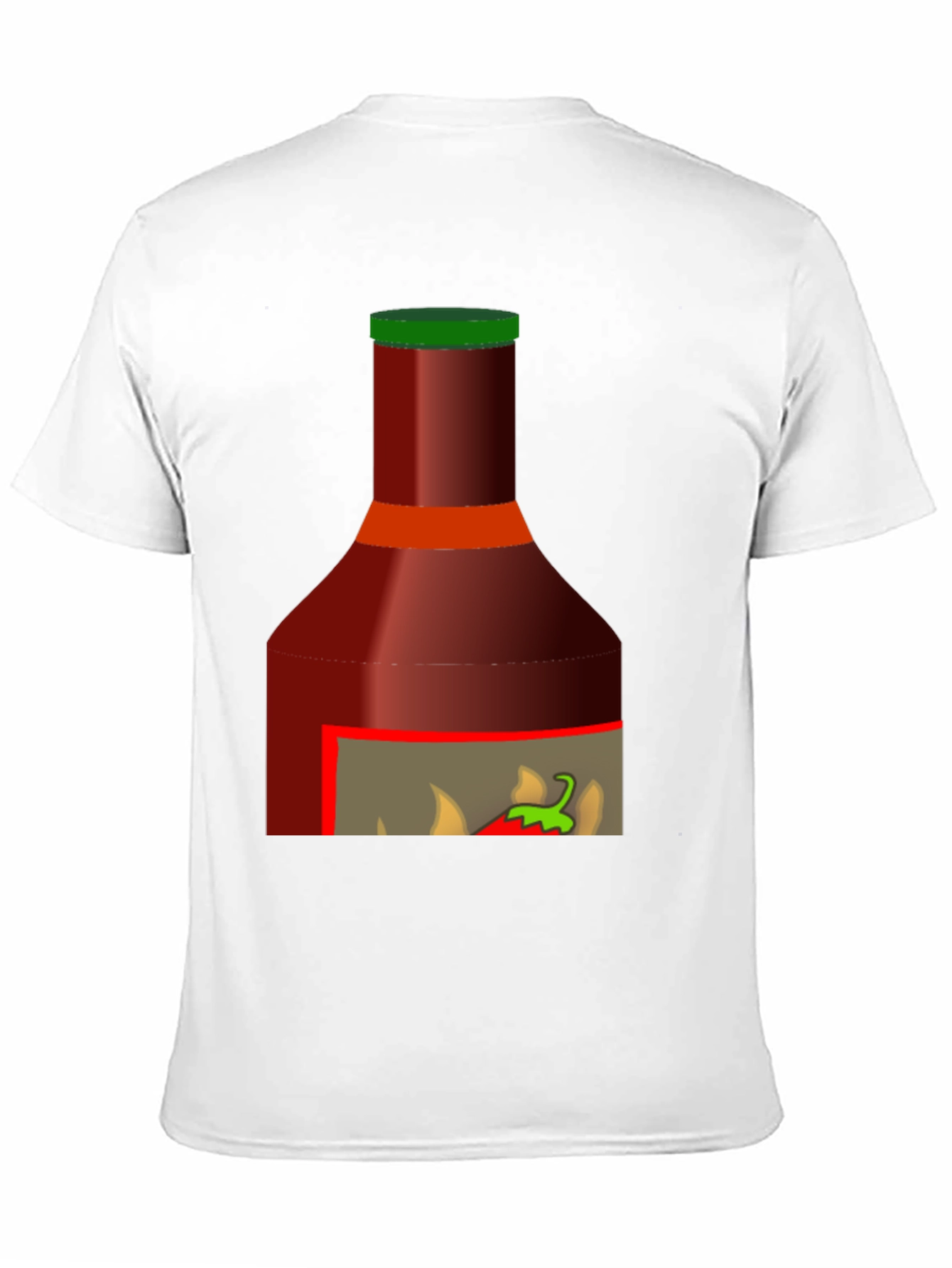 Spicy Sauce Graphic Tee - Black T-Shirt