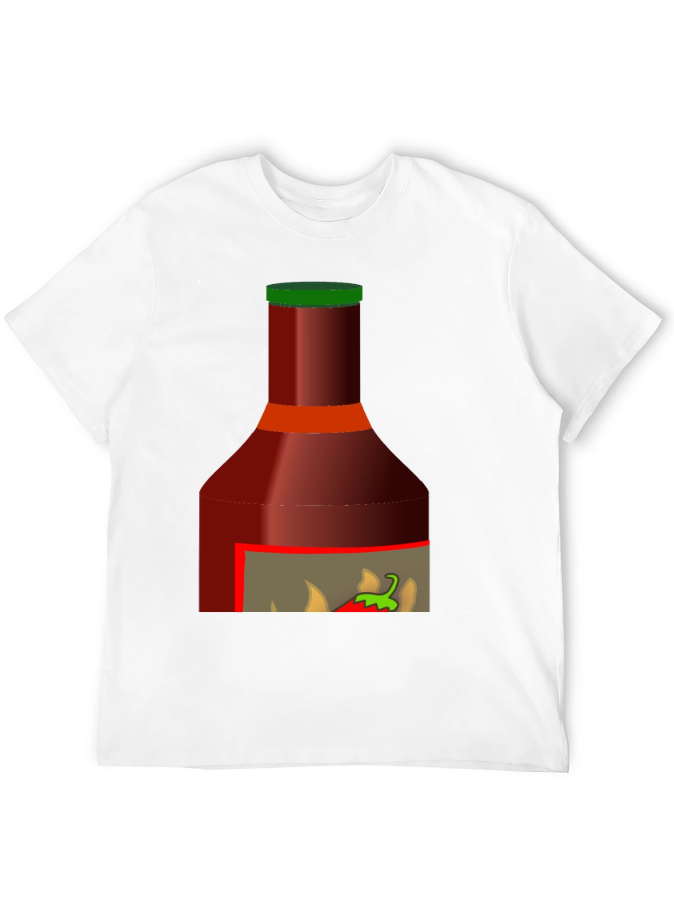 Spicy Sauce Graphic Tee - Black T-Shirt