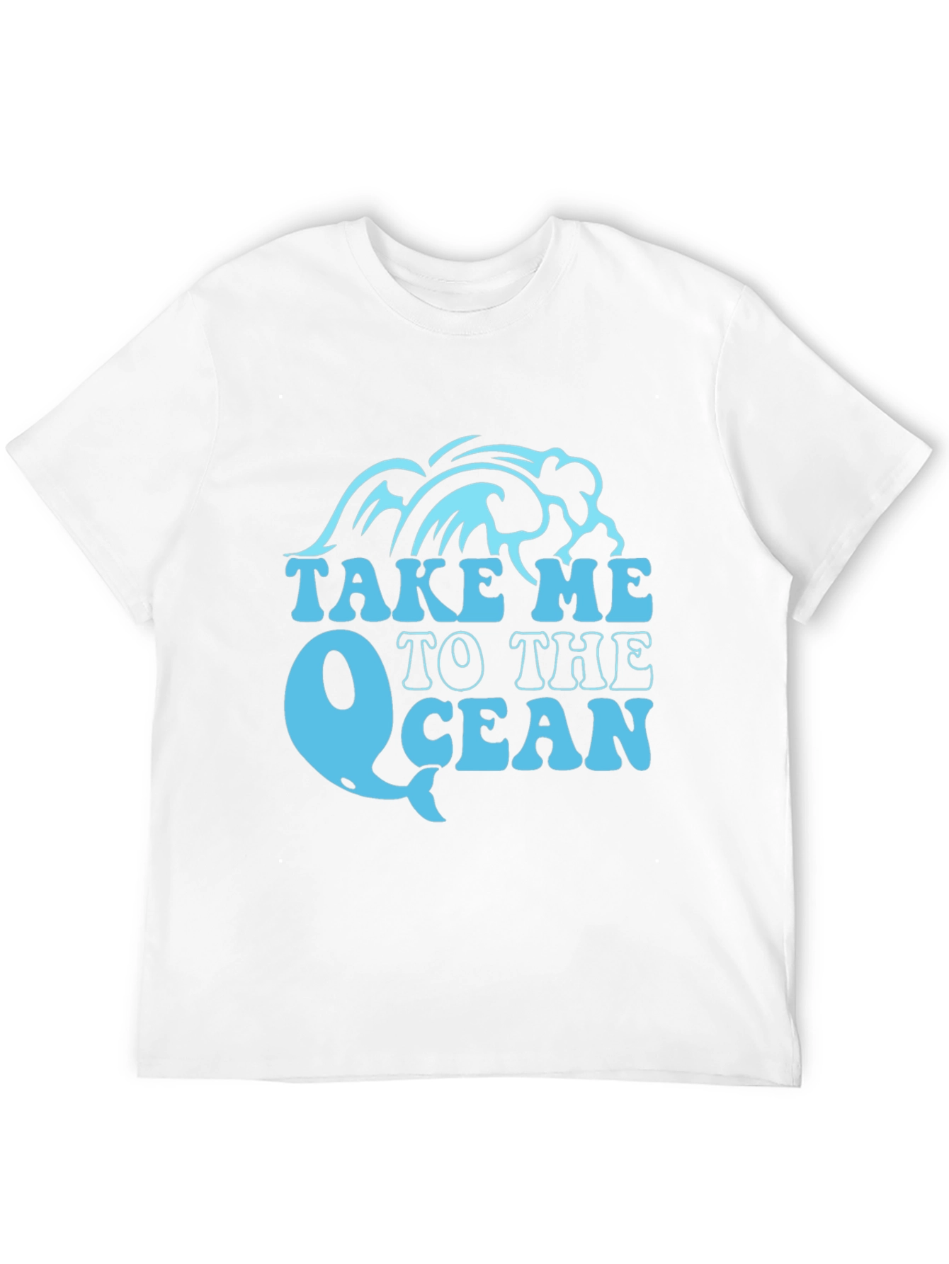 Take Me To The Ocean Black T-Shirt