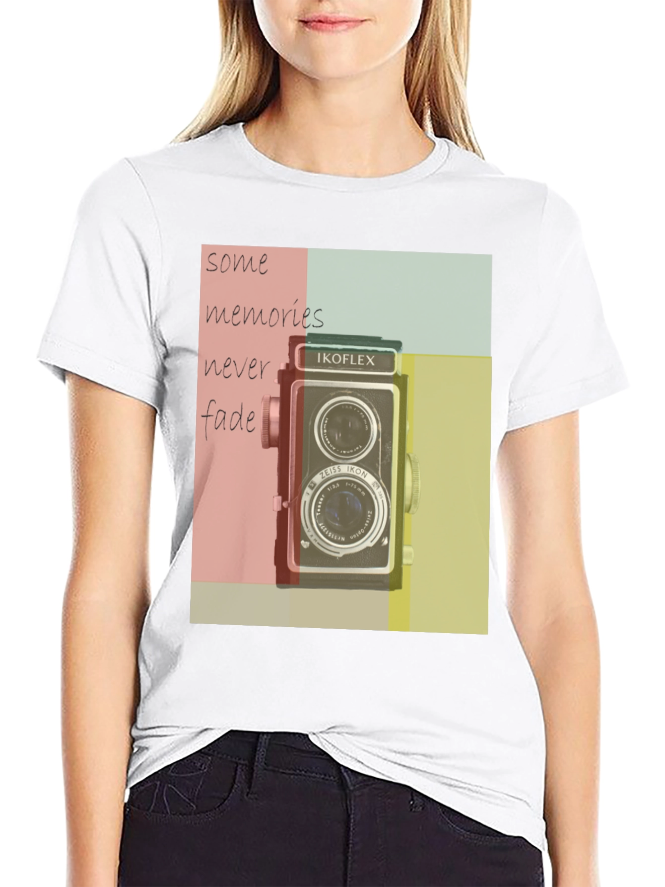 Retro Camera Graphic Tee - IKOFIEX