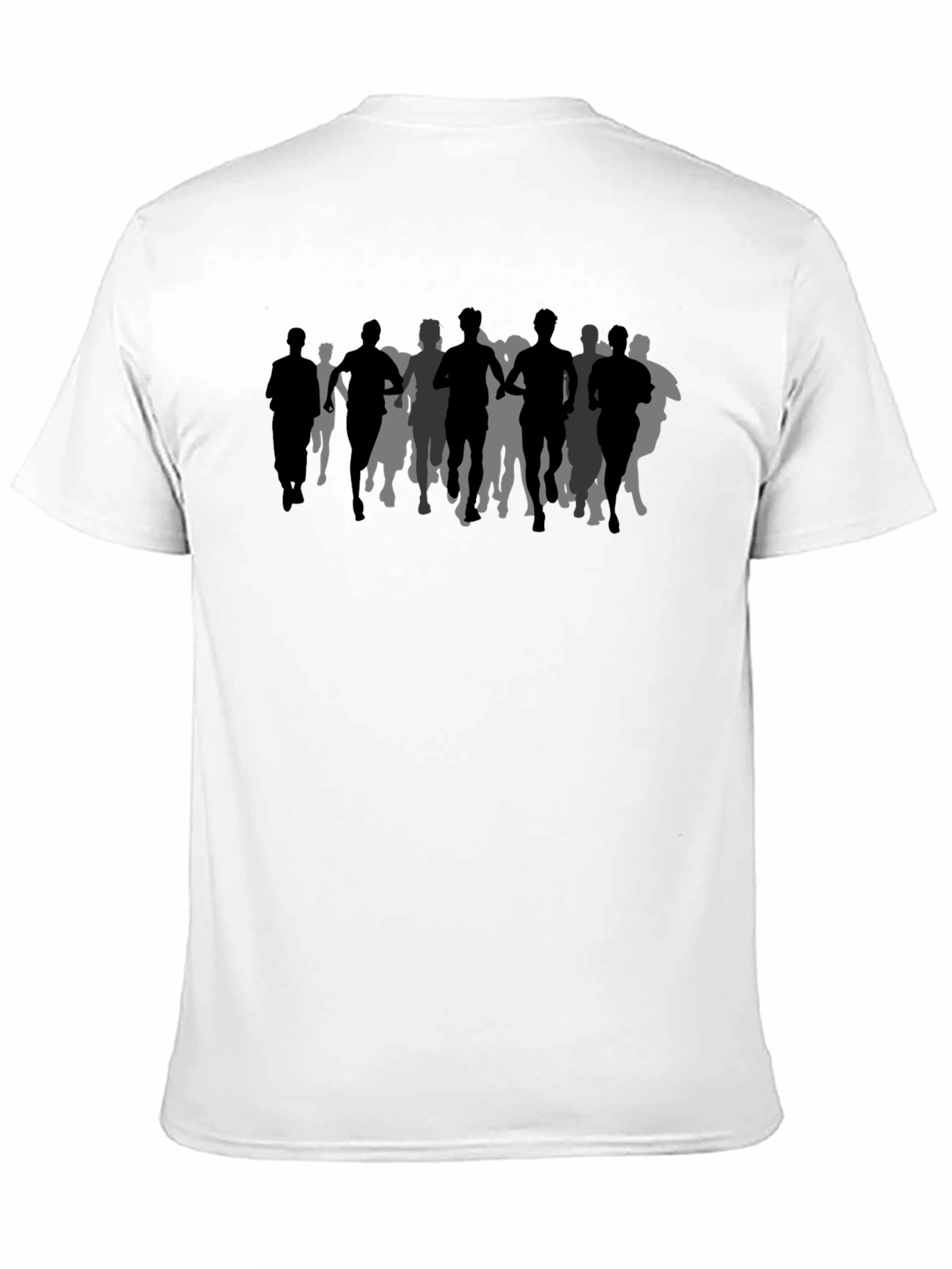 Runners T-Shirt - Marathon Silhouette