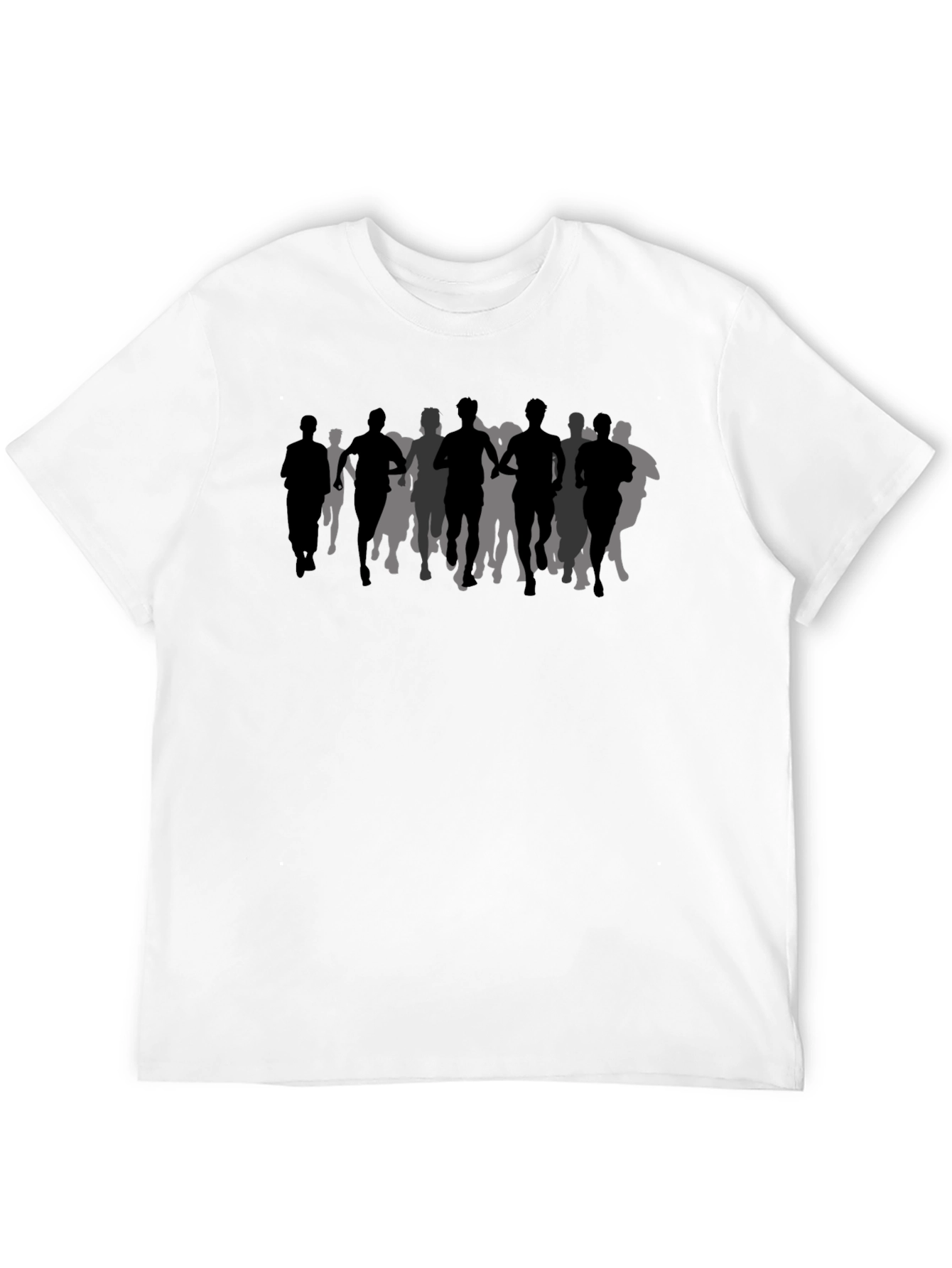 Runners T-Shirt - Marathon Silhouette