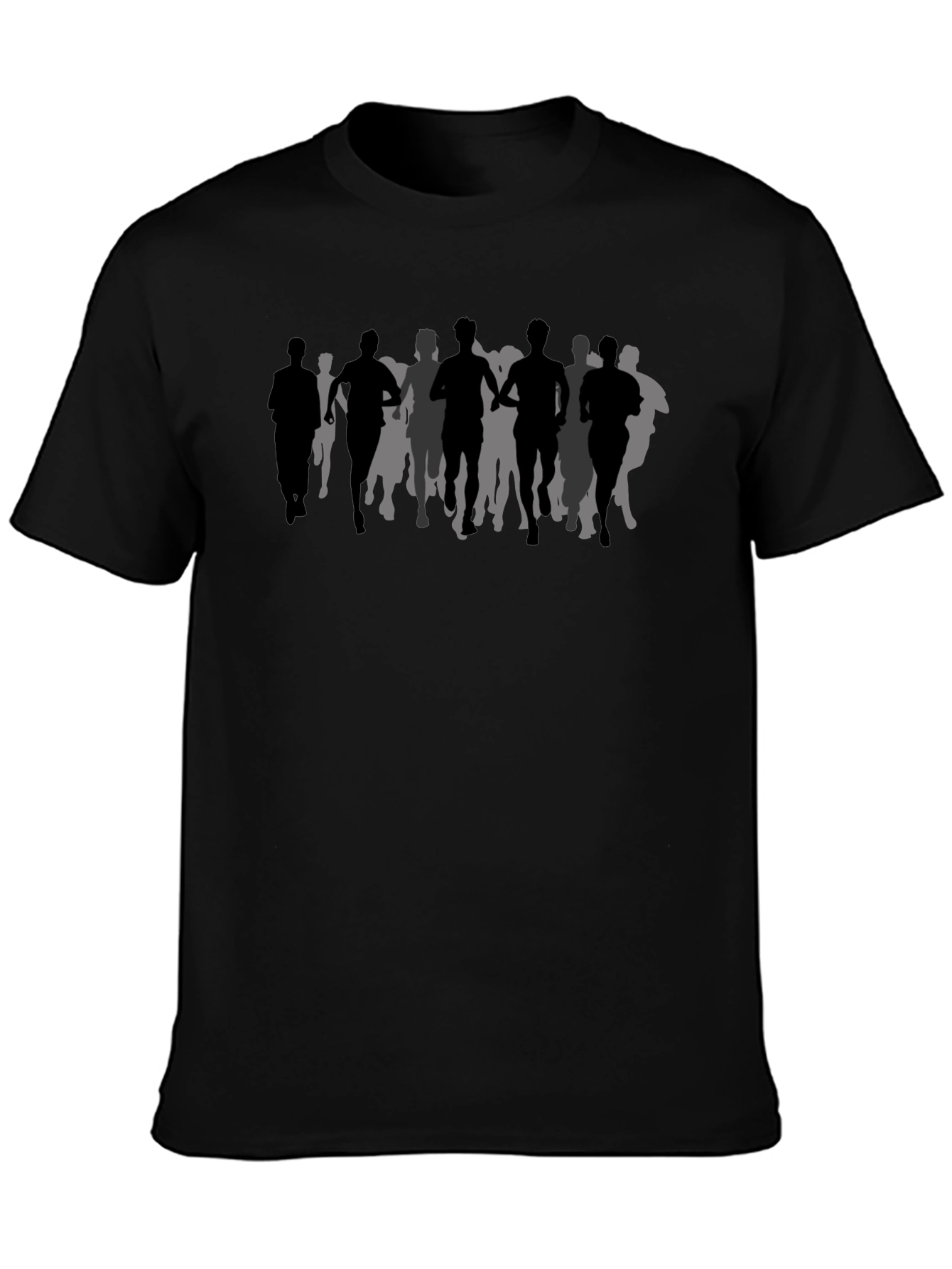 Runners T-Shirt - Marathon Silhouette