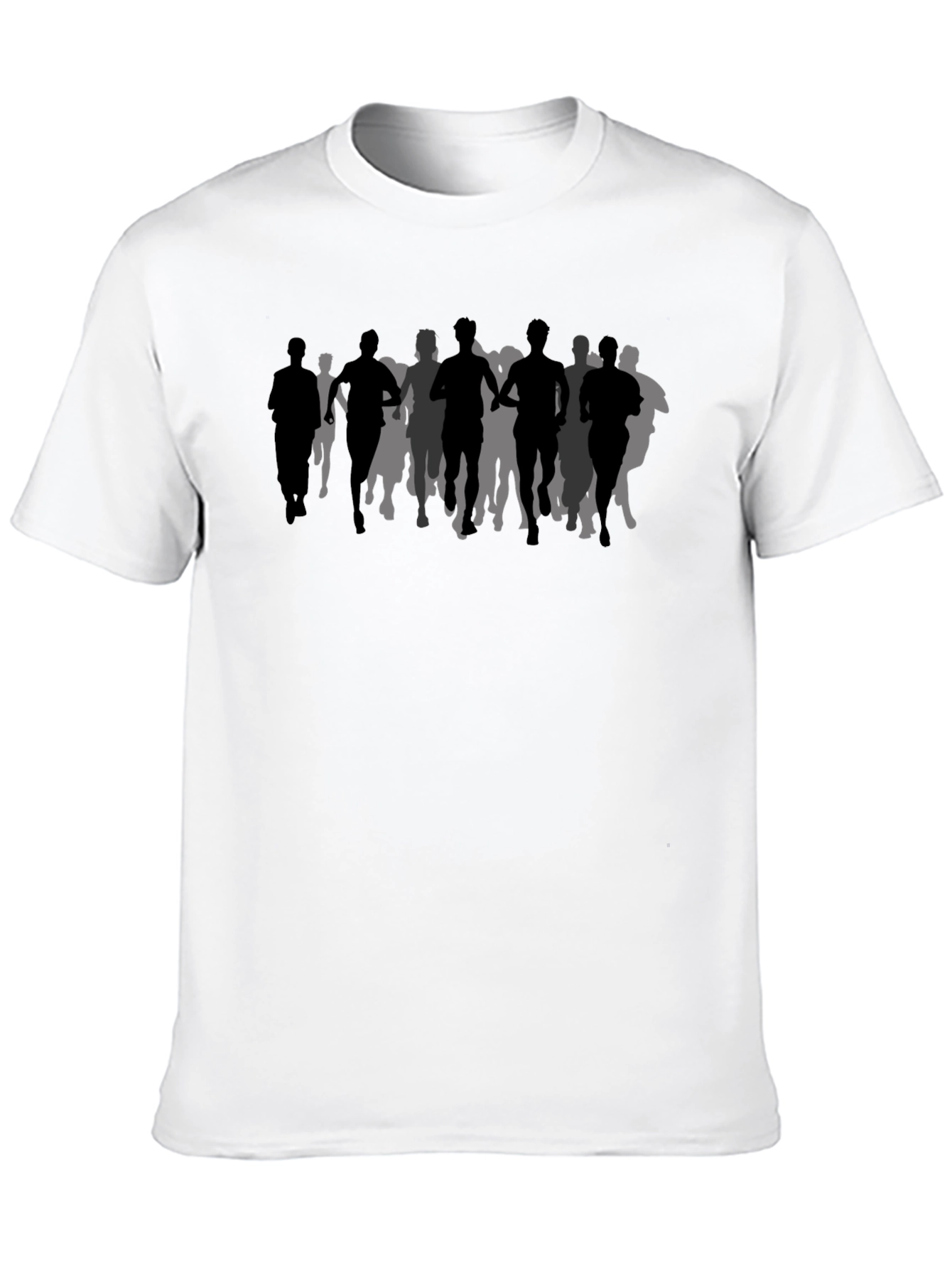Runners T-Shirt - Marathon Silhouette
