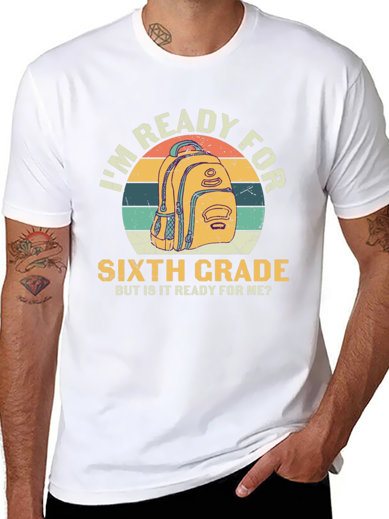 Ready for 6th Grade Graphic T-Shirt