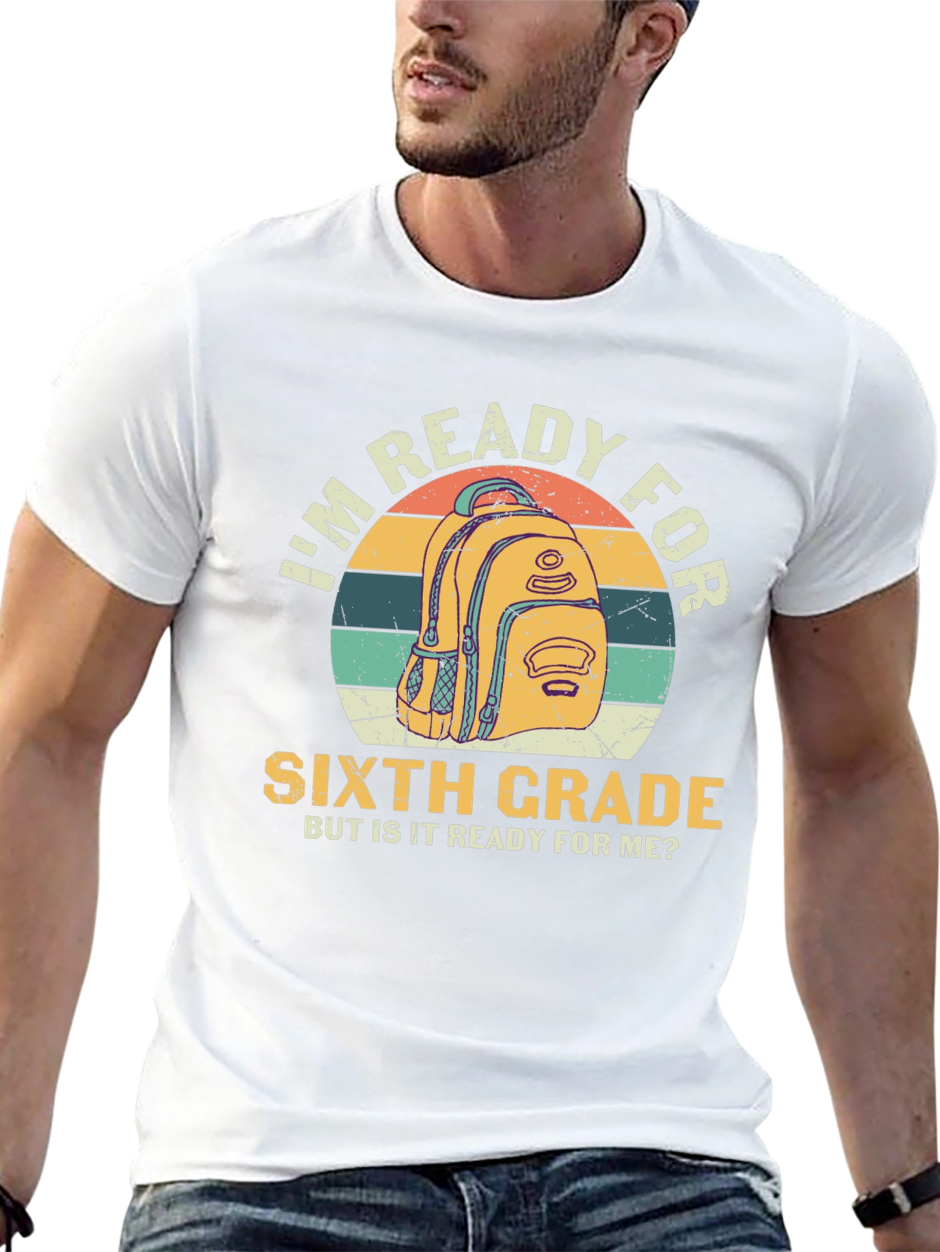 Ready for 6th Grade Graphic T-Shirt