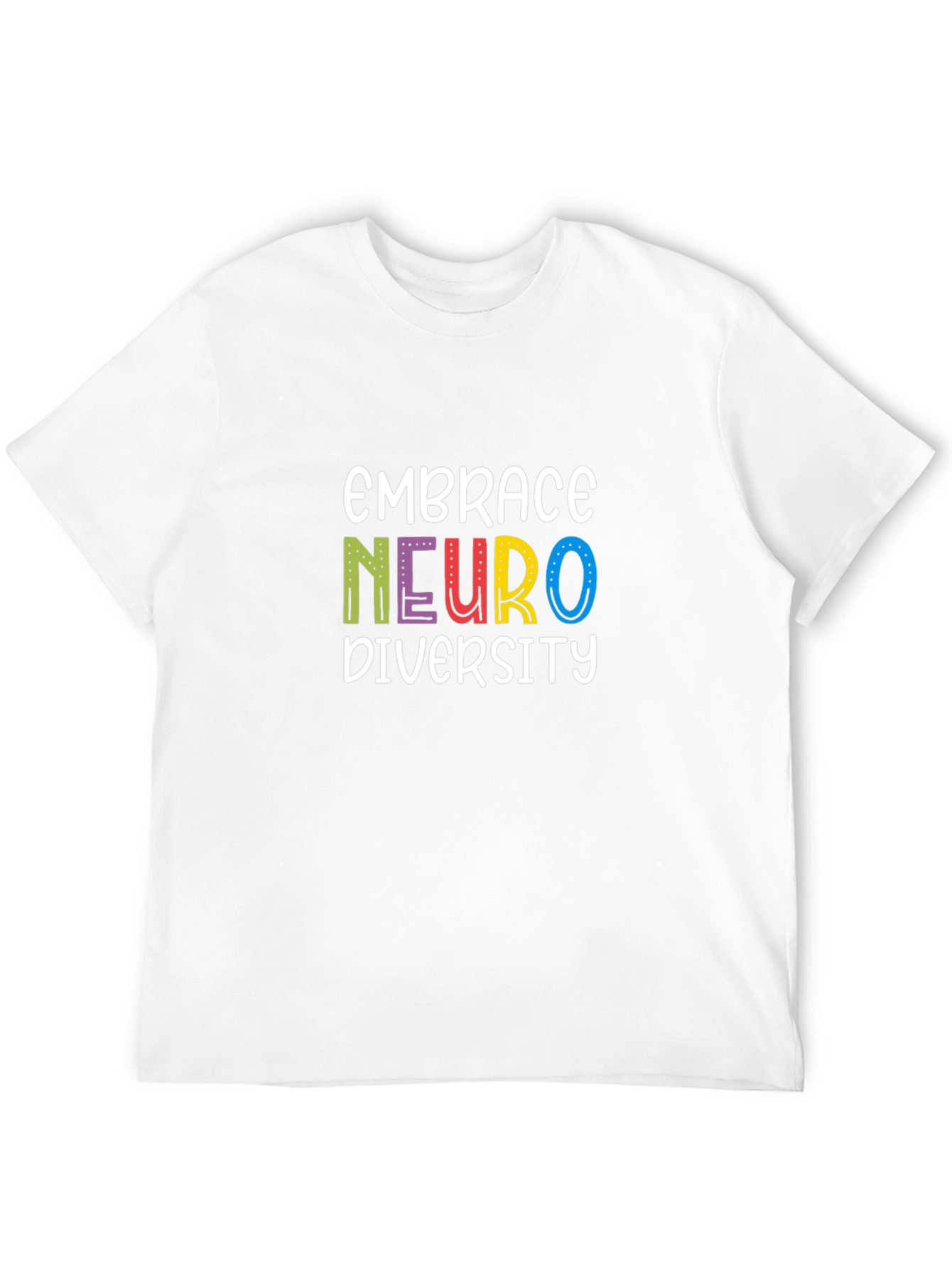 Embrace Neuro Diversity Graphic Tee - Black