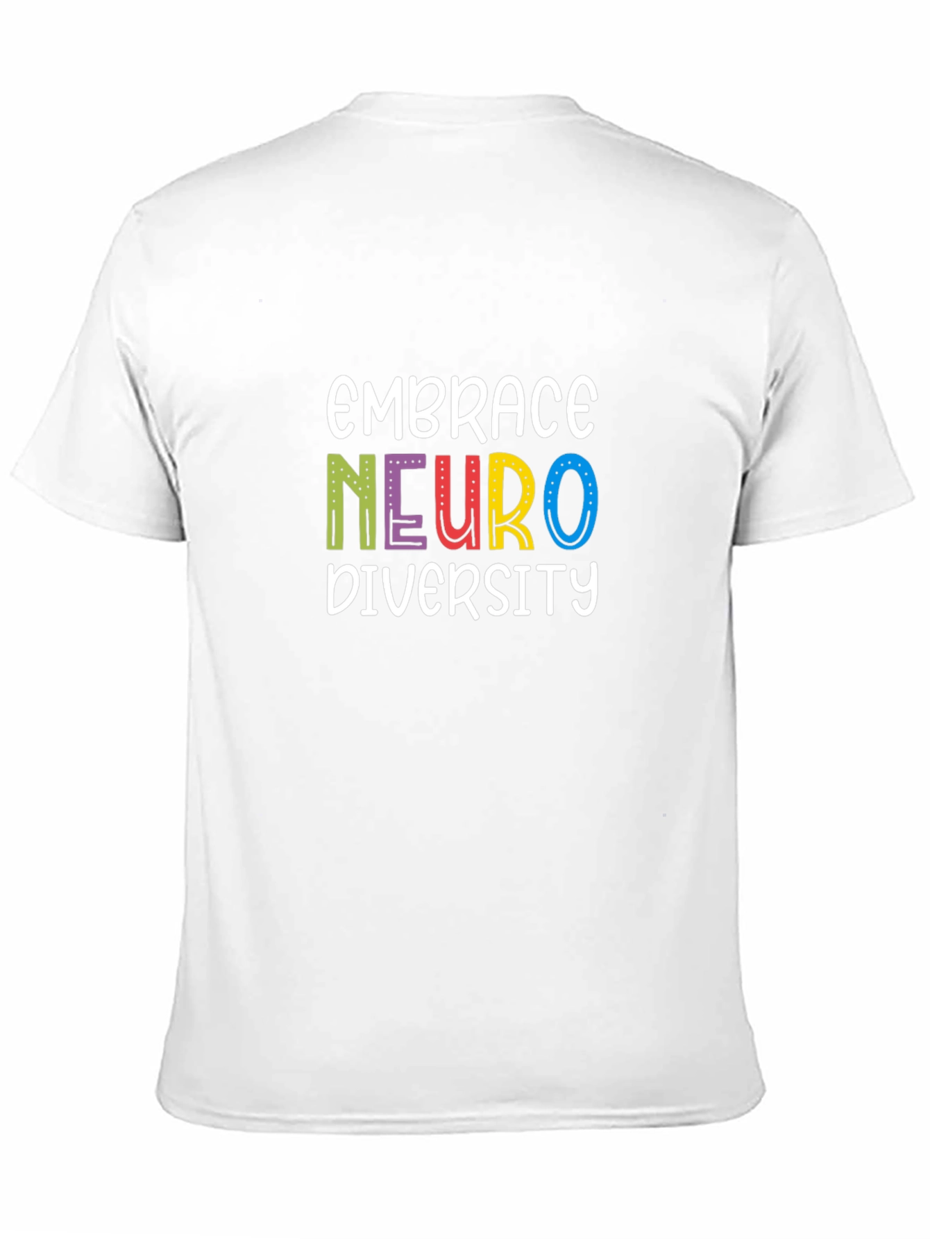 Embrace Neuro Diversity Graphic Tee - Black