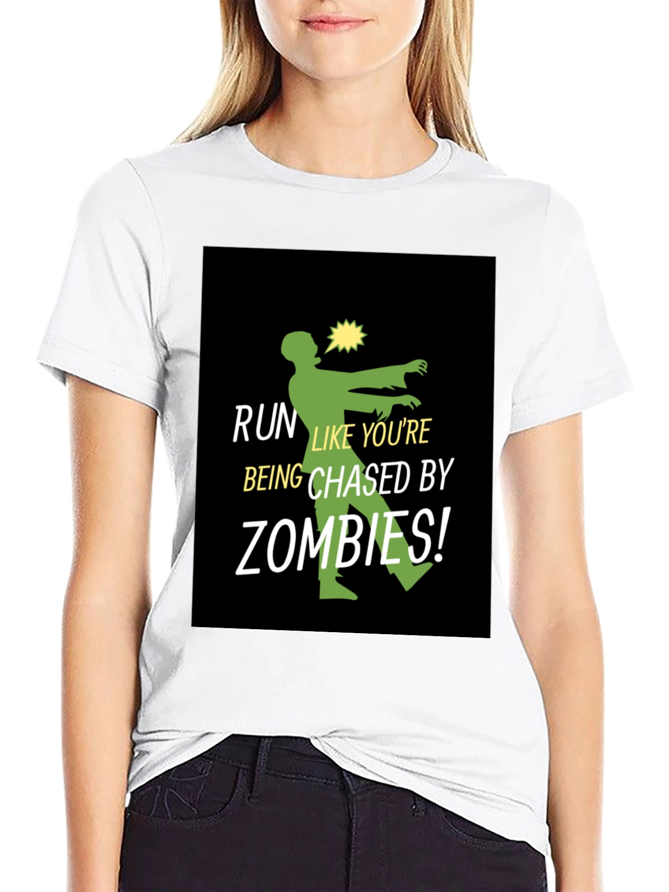 Run Like Youre Being Chased By Zombies T-Shirt