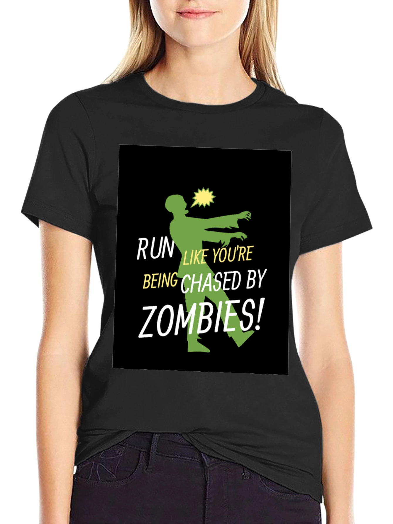 Run Like Youre Being Chased By Zombies T-Shirt