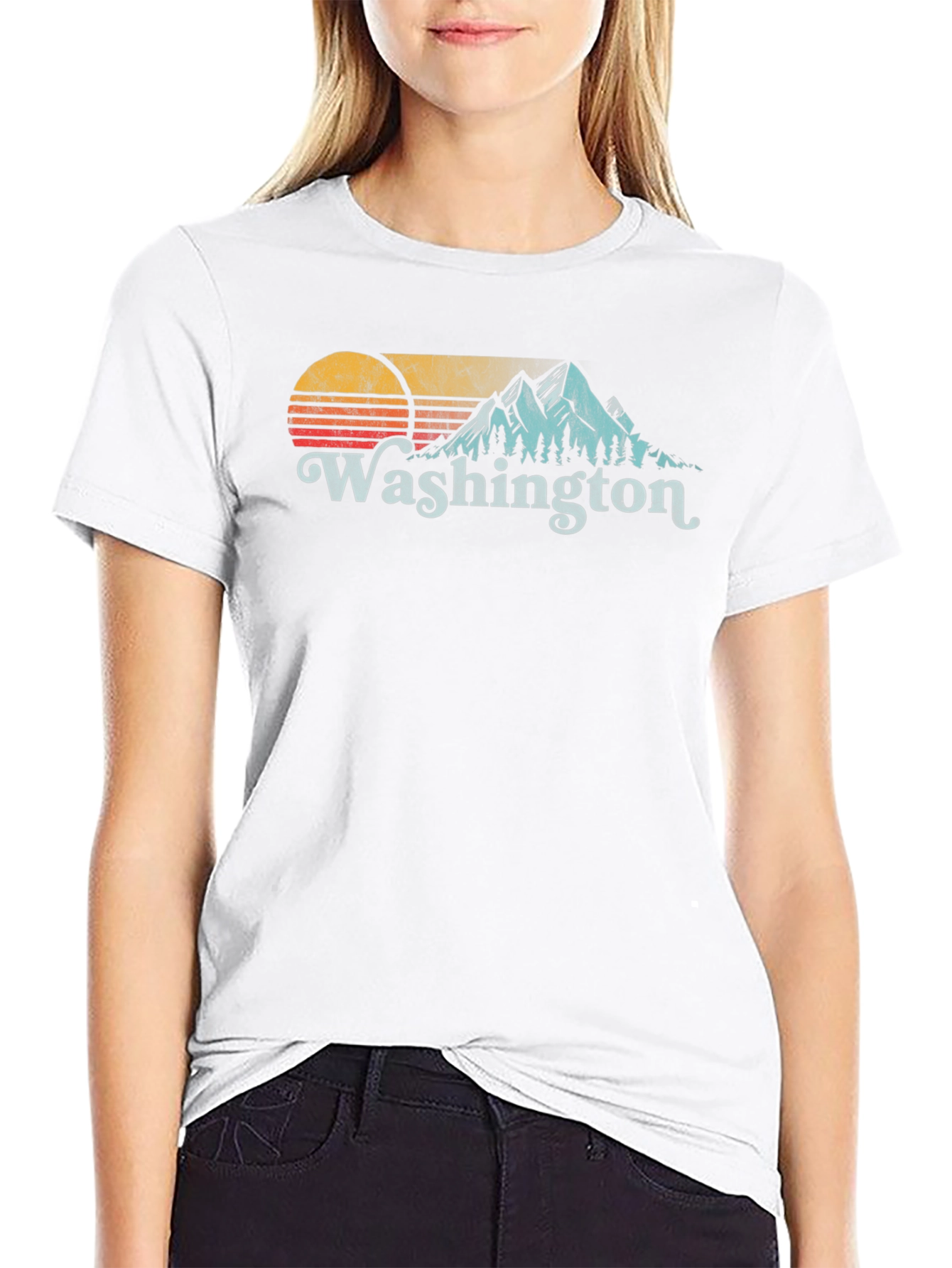 Washington State Retro Graphic Tee