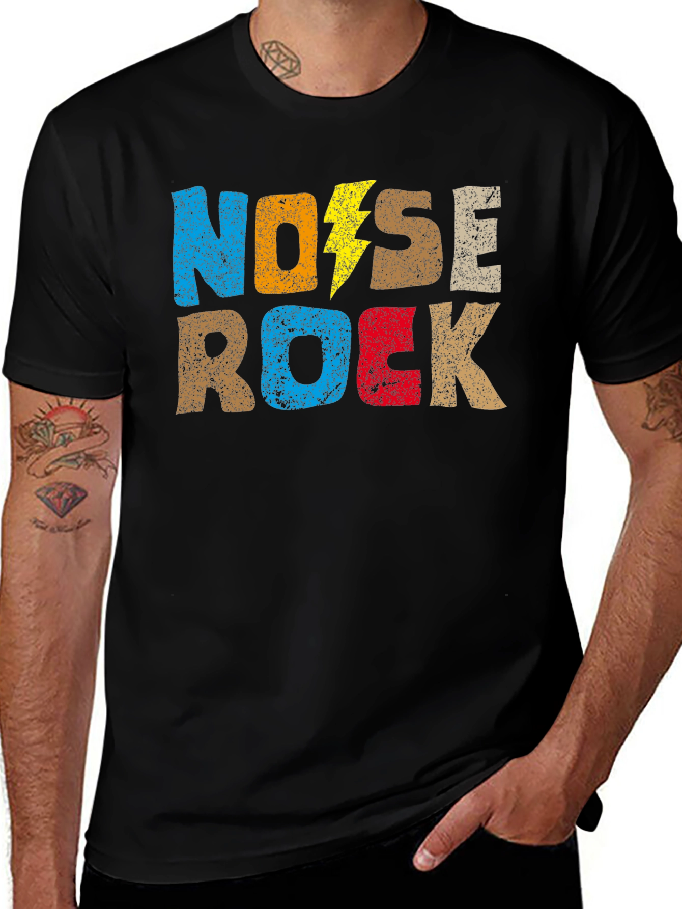 Noise Rock T-Shirt - Graphic Tee Music Inspired