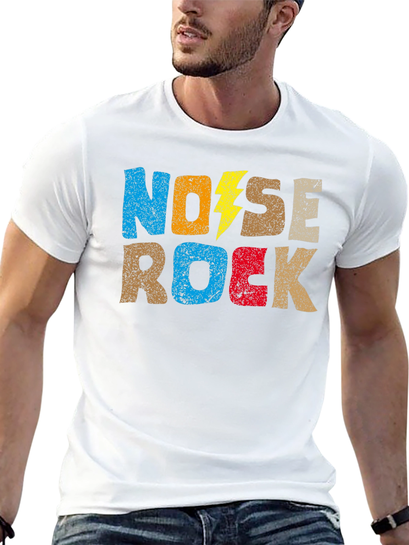 Noise Rock T-Shirt - Graphic Tee Music Inspired
