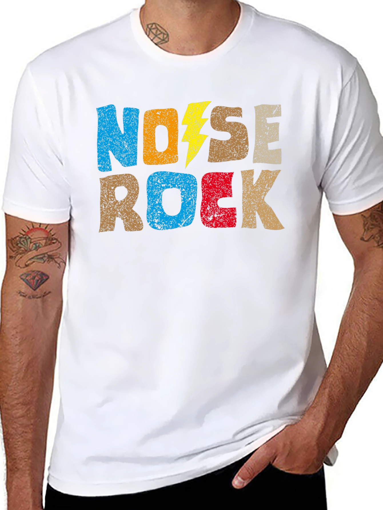 Noise Rock T-Shirt - Graphic Tee Music Inspired