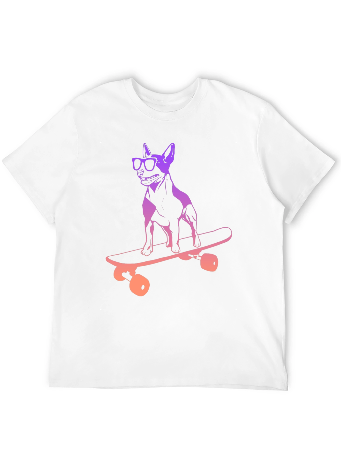 Skateboarding Dog Graphic Tee - Cool & Unique Design