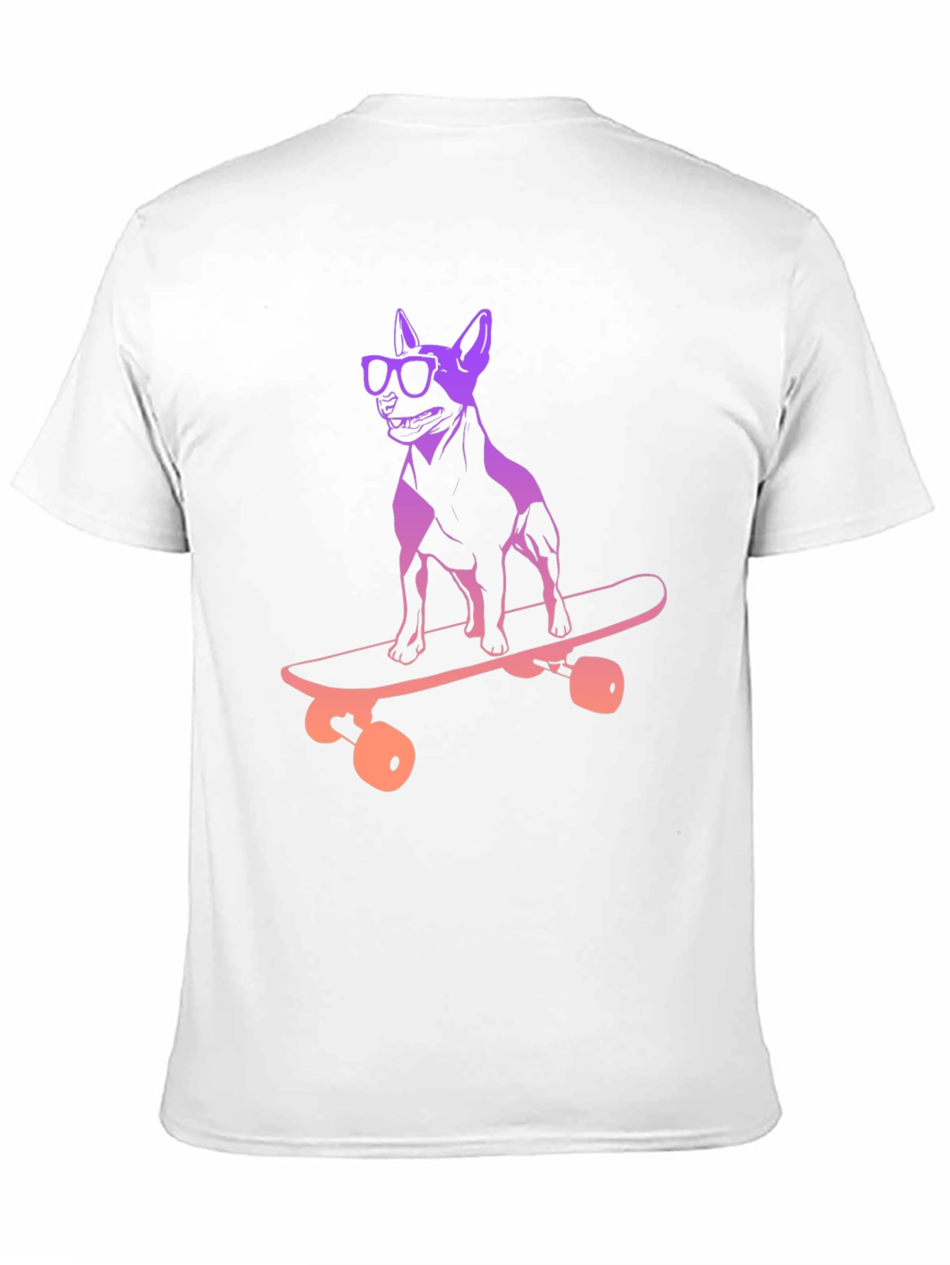 Skateboarding Dog Graphic Tee - Cool & Unique Design