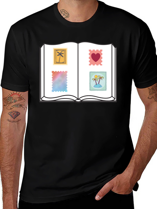 Novelty Stamp Book T-Shirt