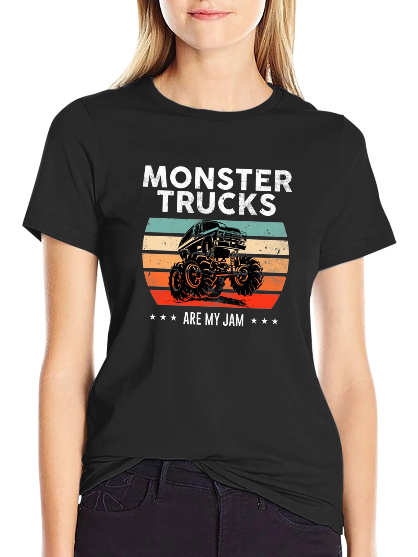 Monster Trucks Are My Jam Graphic Tee
