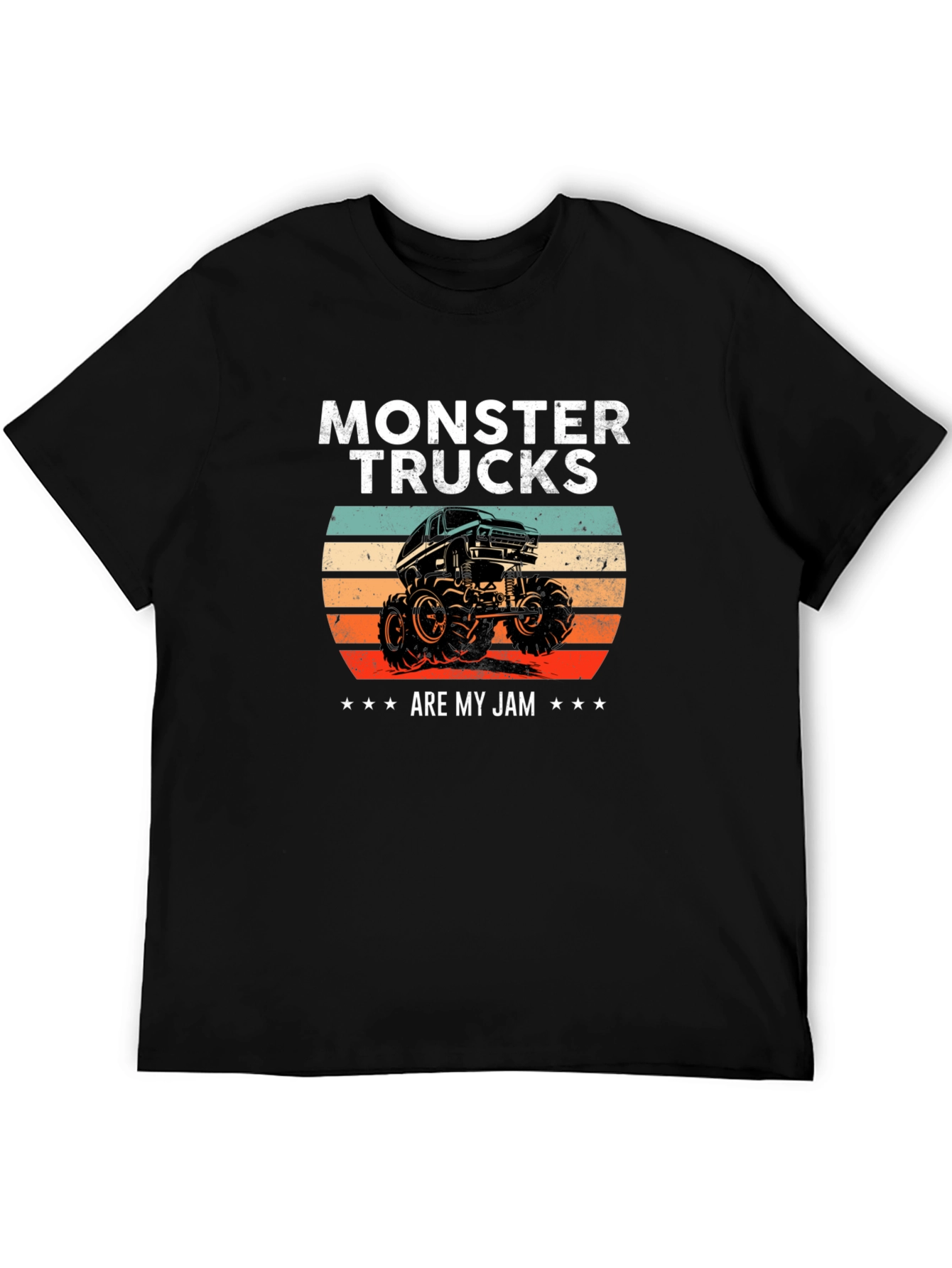 Monster Trucks Are My Jam Graphic Tee
