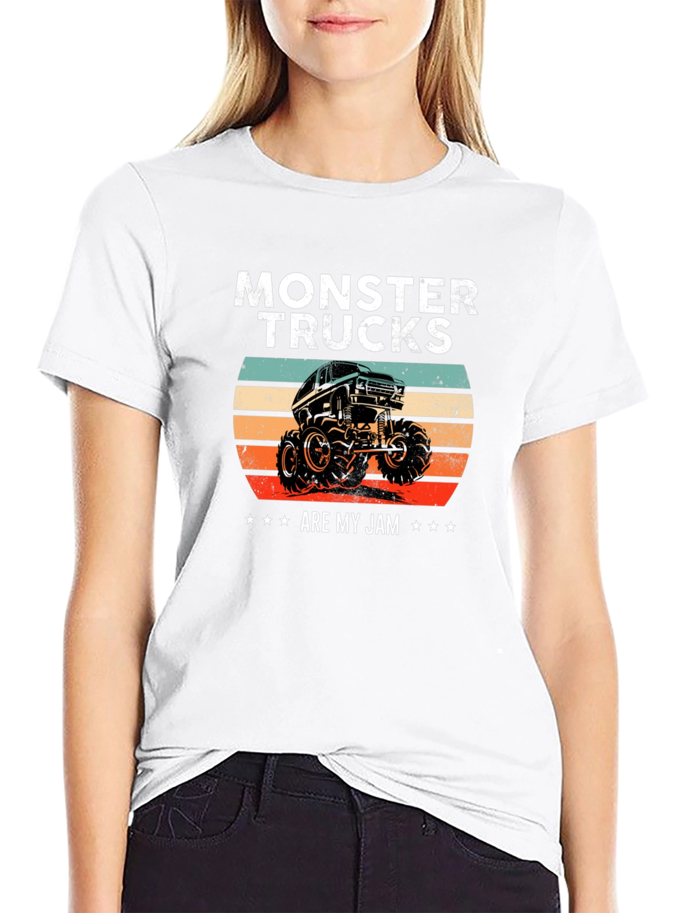 Monster Trucks Are My Jam Graphic Tee