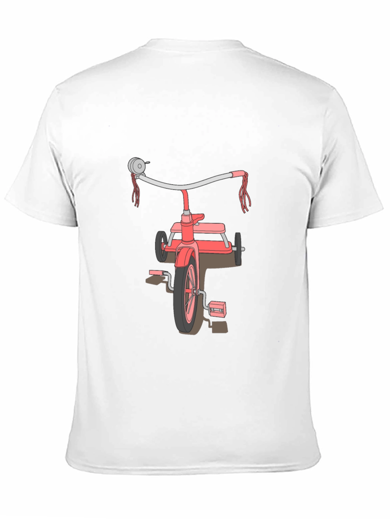 Retro Tricycle Graphic Tee - Black
