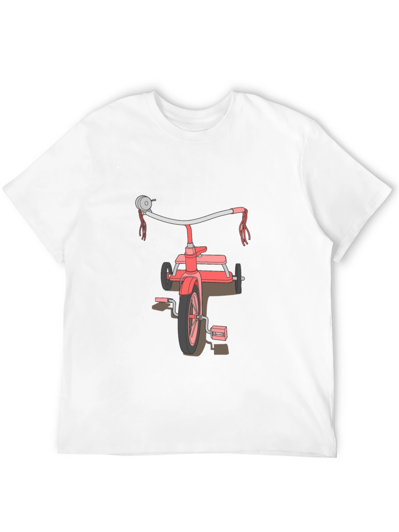 Retro Tricycle Graphic Tee - Black