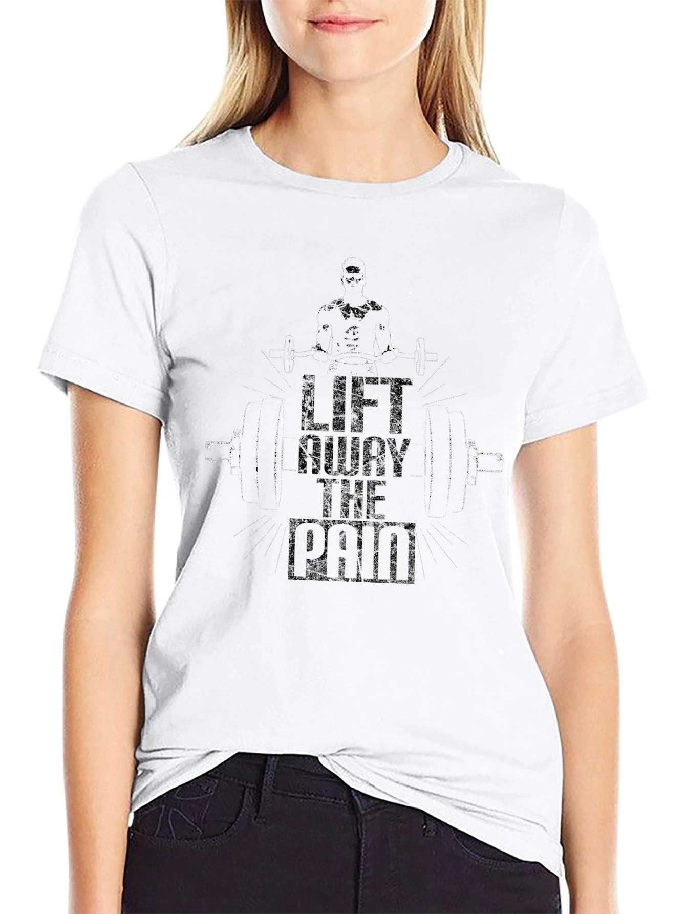 Lift Away The Pain Graphic T-Shirt