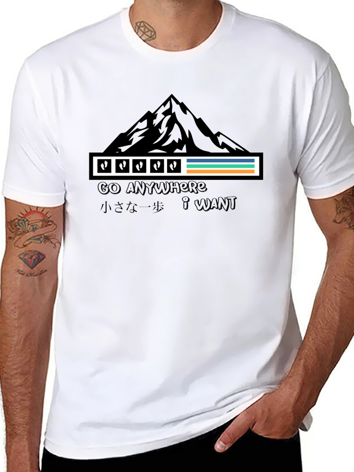 Go Anywhere T-Shirt - Mountain Adventure