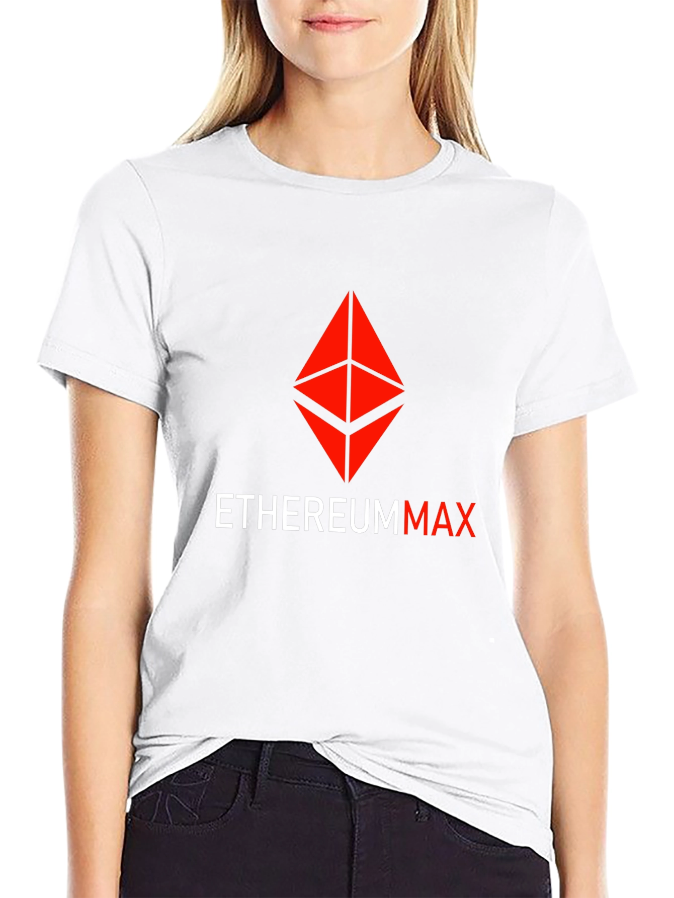 Ethereum Max Black T-Shirt | Crypto Fashion